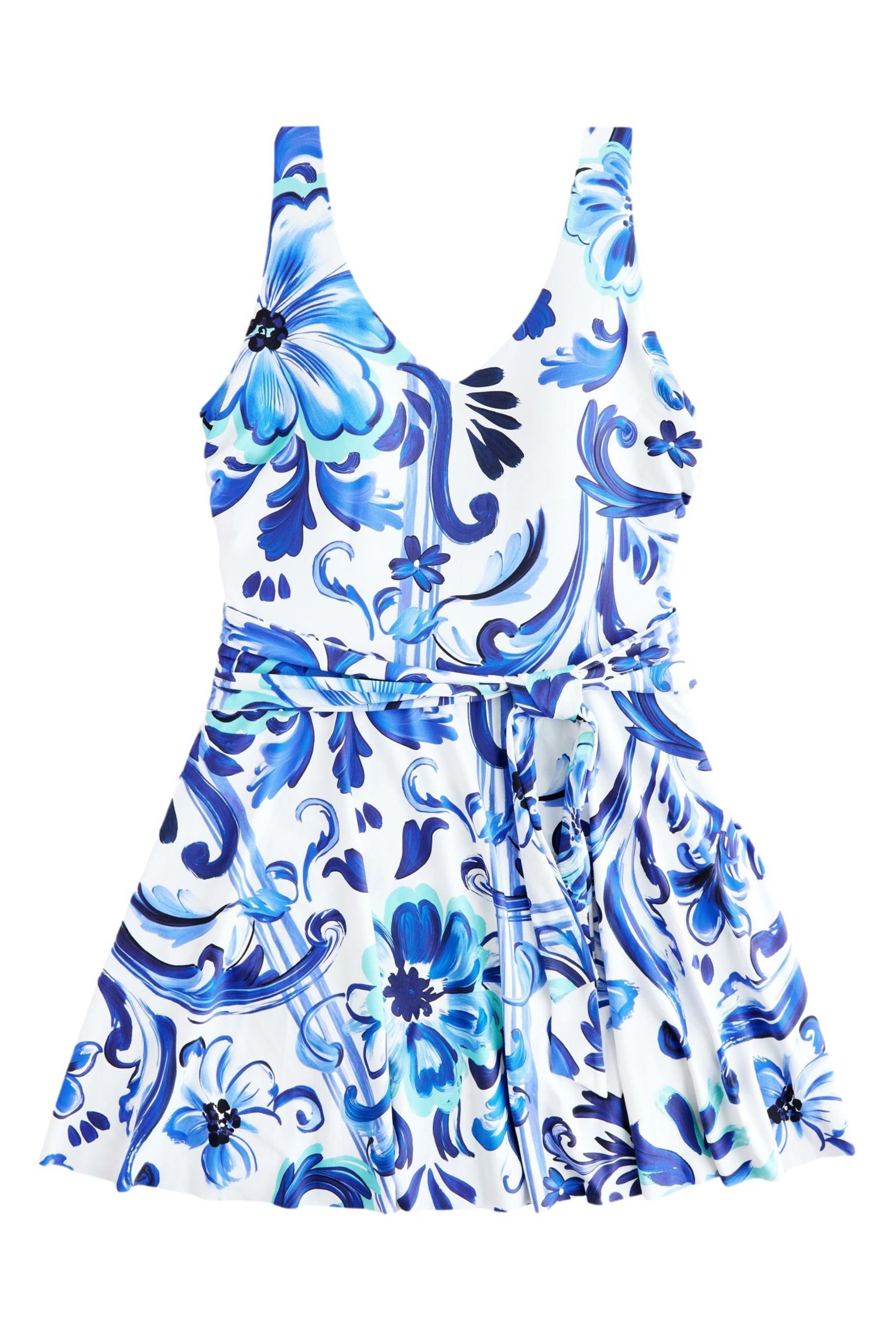 Next Badeanzug Bauchformendes Badekleid mit Röckchen (1-St)