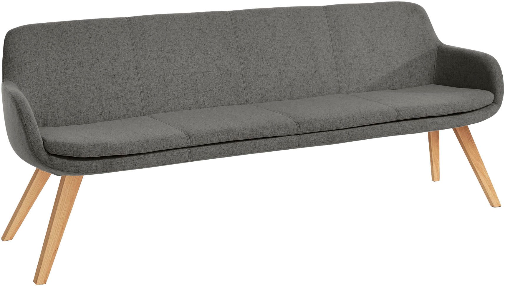 Musterring Essbank Tavia, Stativgestell aus Eiche bianco massiv, Breite 180, 200 oder 220 cm