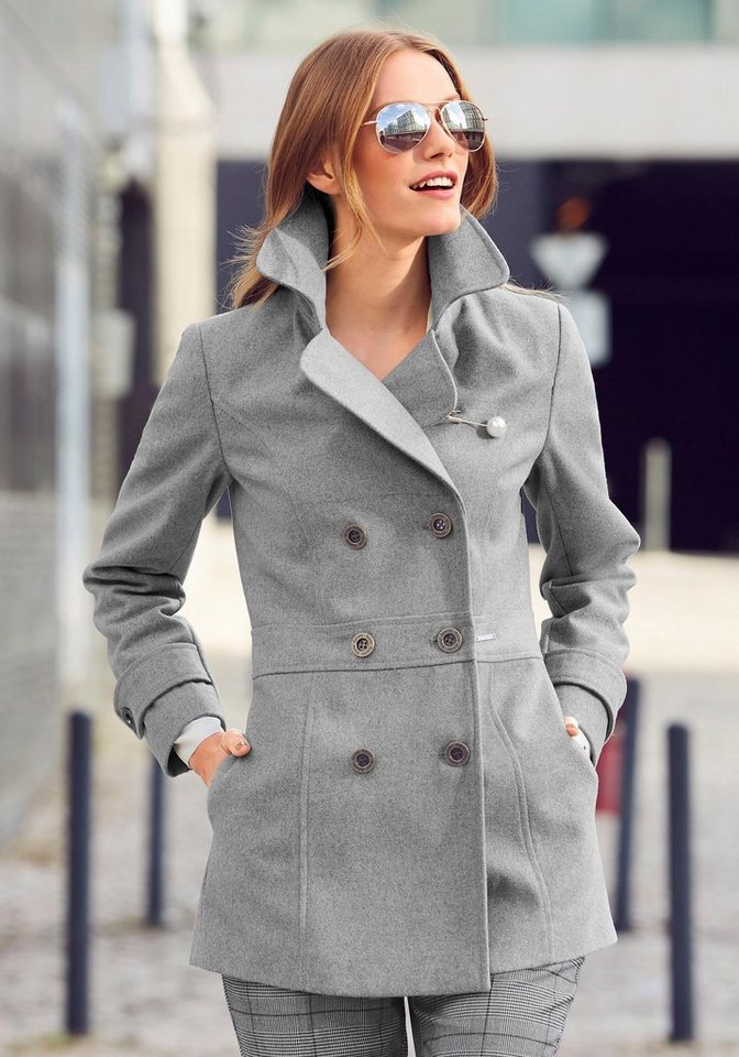 Bruno Banani Cabanjacke im Uniform-Look Bruno Banani Cabanjacke im Uniform-Look