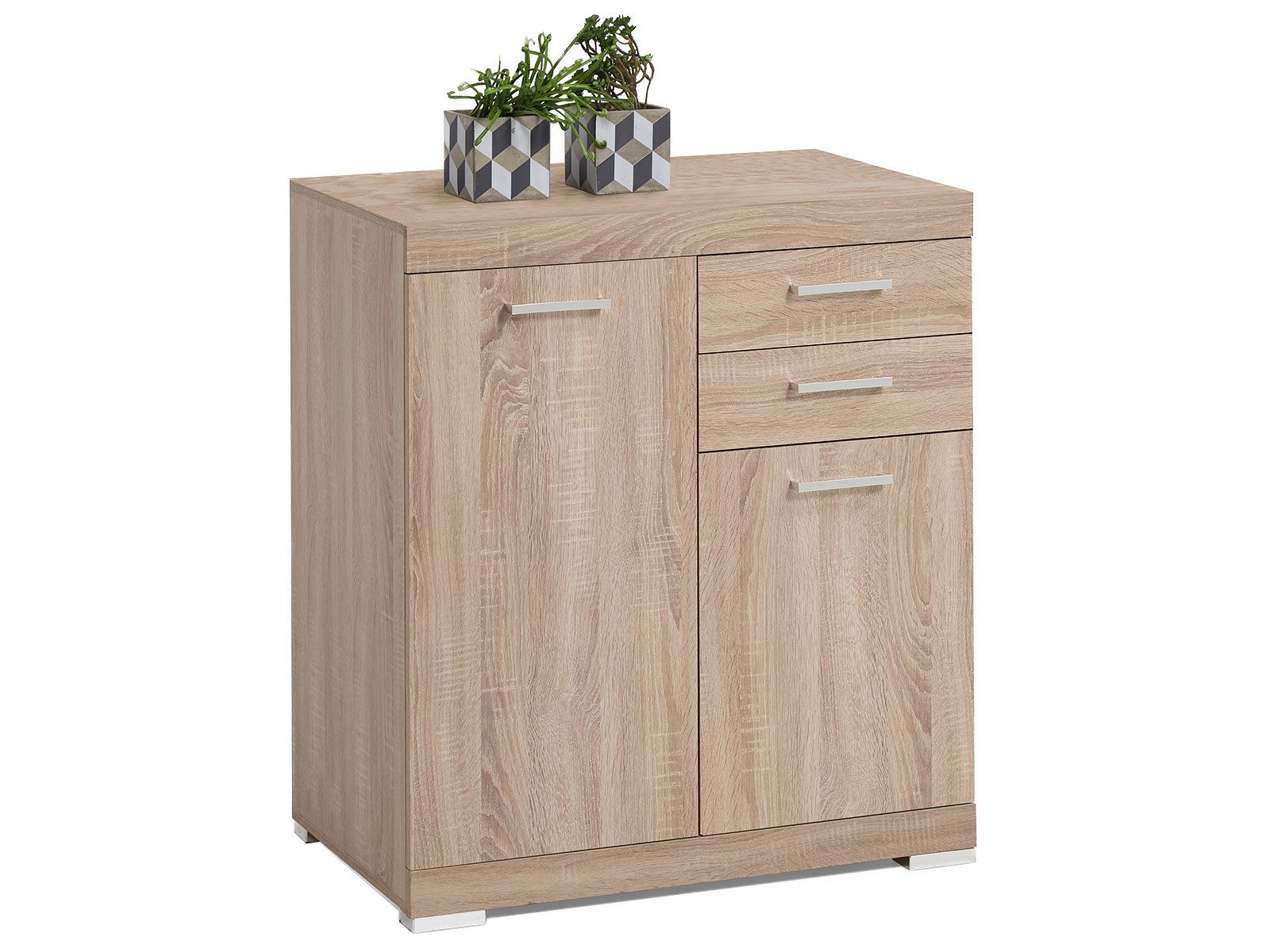 FMD Möbel Kommode 80 x 90 x 50 cm (B/H/T)