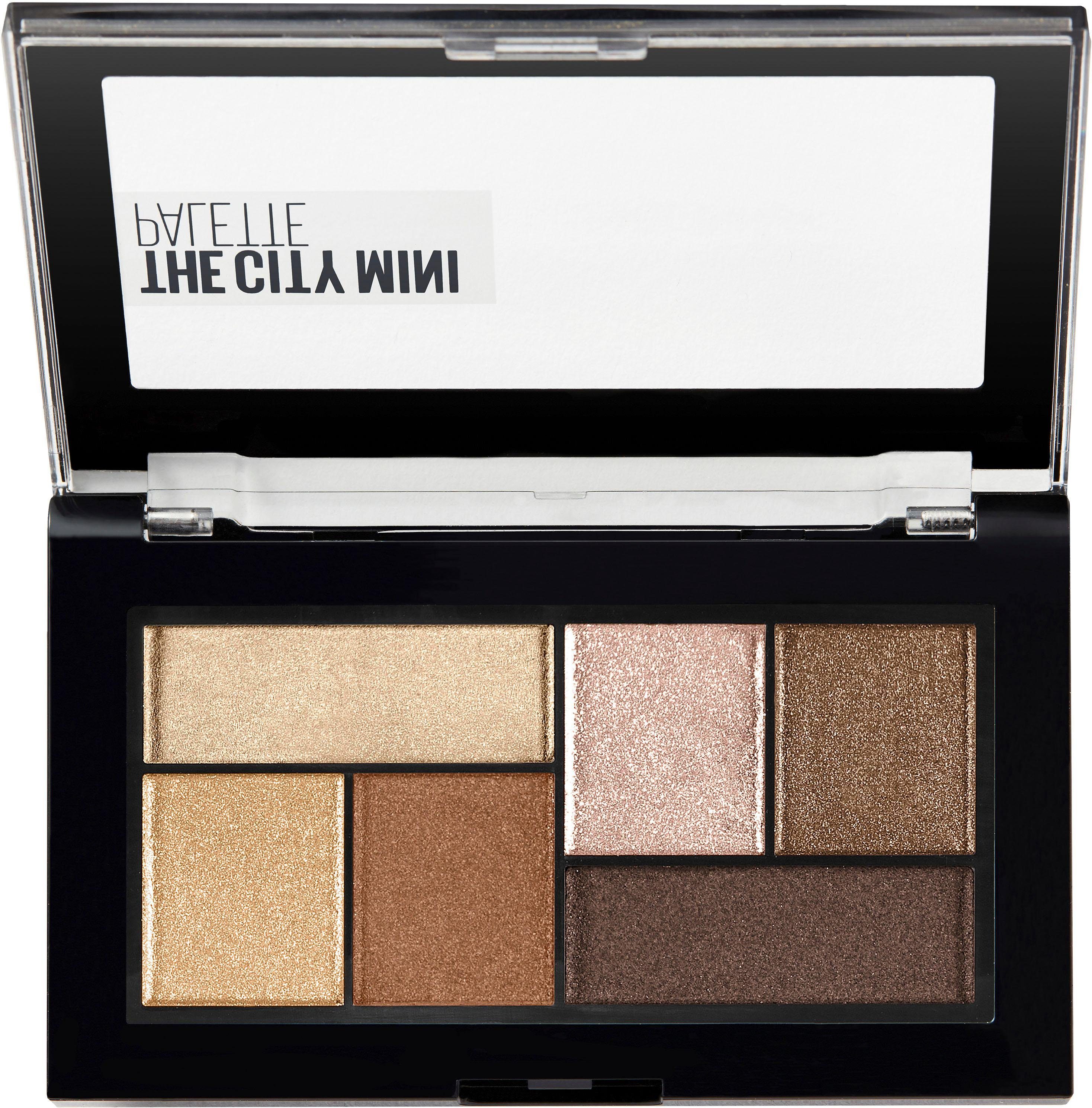 MAYBELLINE NEW YORK Lidschatten-Palette THE CITY MINI, mit verschiedenen Nuancen