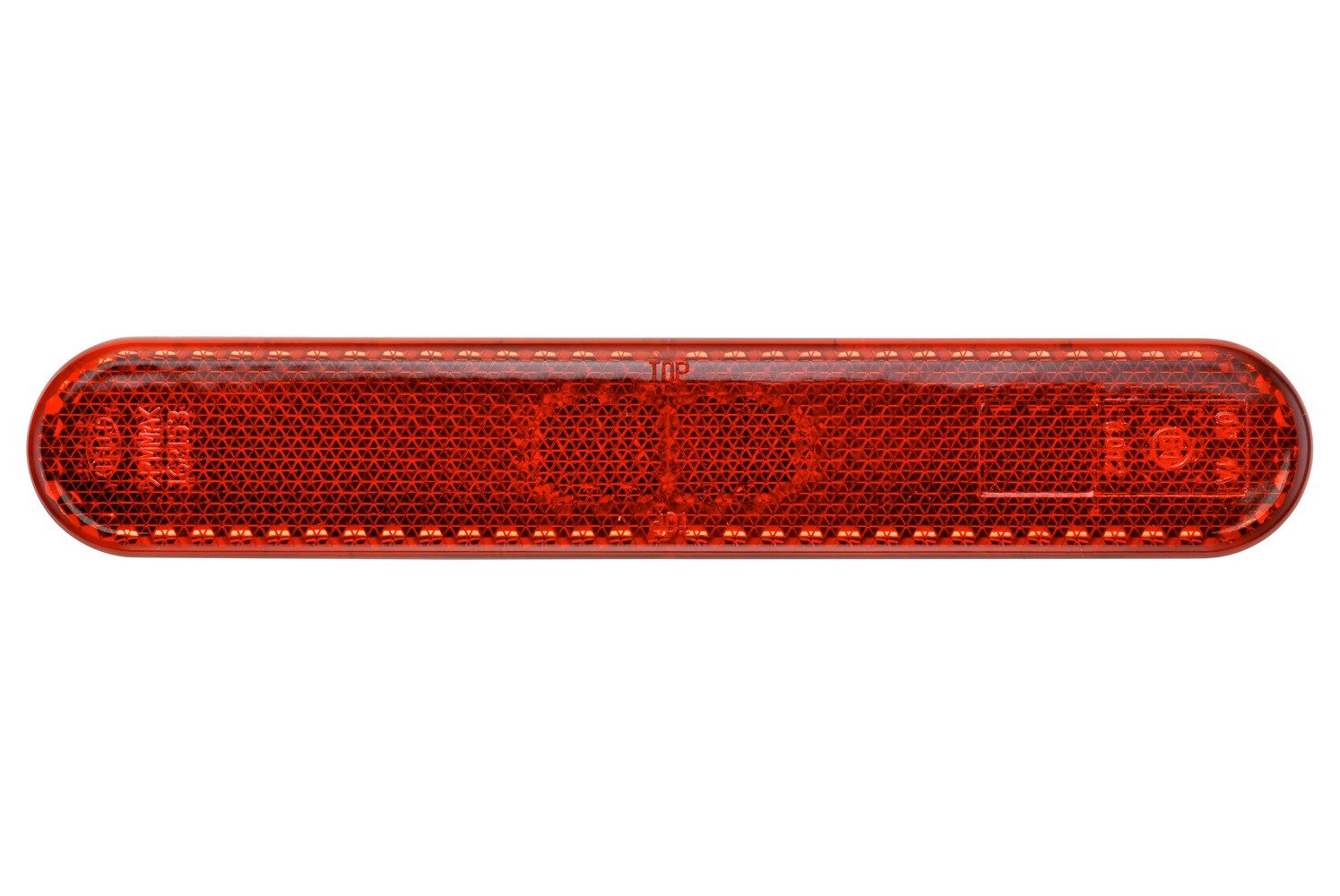 Hella LED Gartenstrahler HELLA 8RA 009 226-131 Rückstrahler - Lichtscheibenfarbe: rot