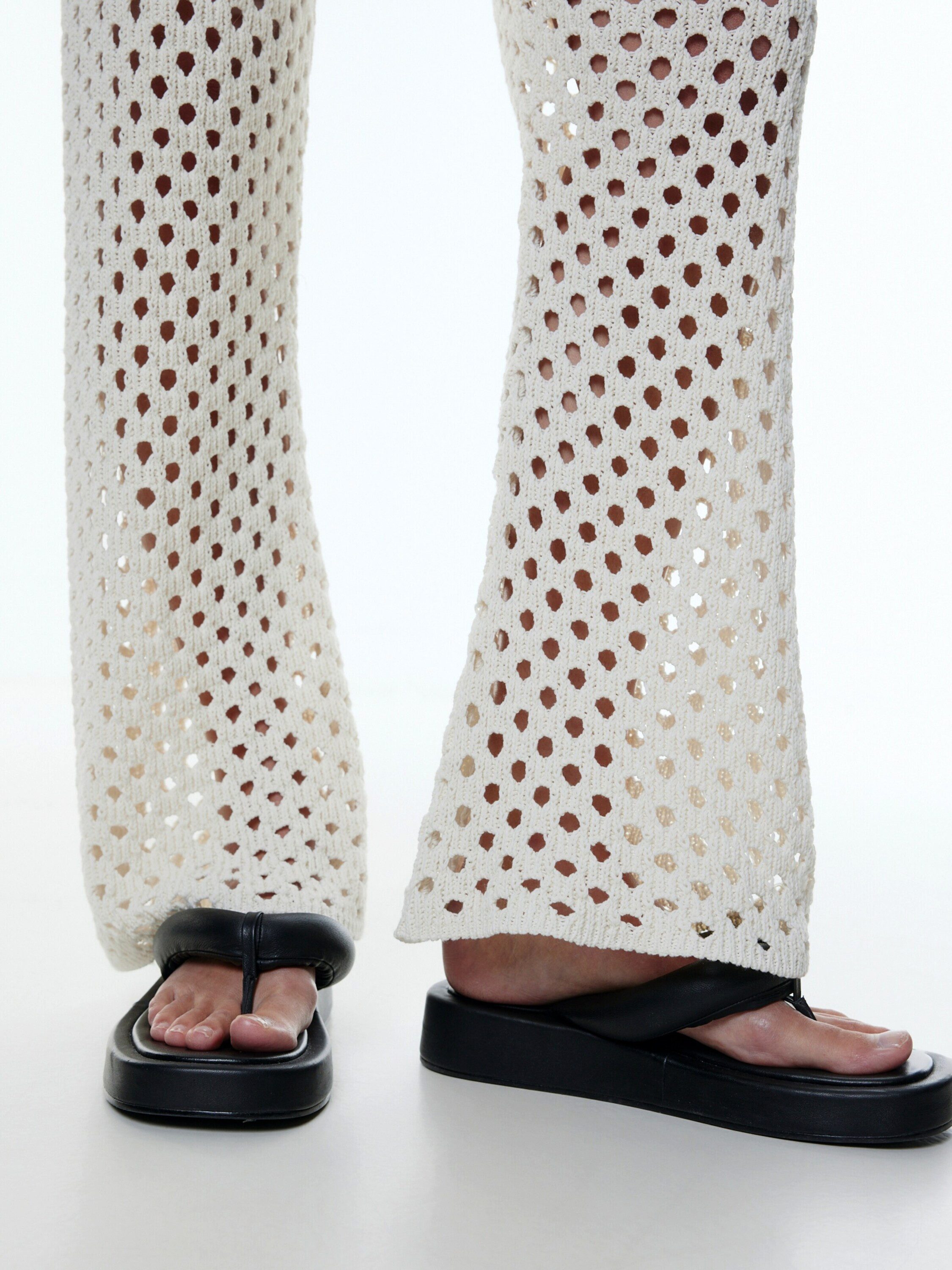 EDITED Stoffhose Samia (1-tlg) Lochmuster