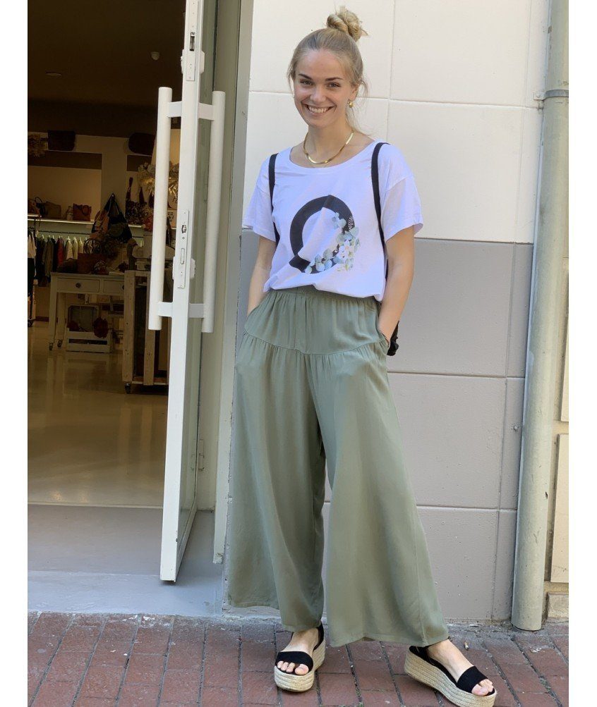 PAN Sporthose »PAN Damen Hose Culotte mit weitem Bein« online kaufen | OTTO