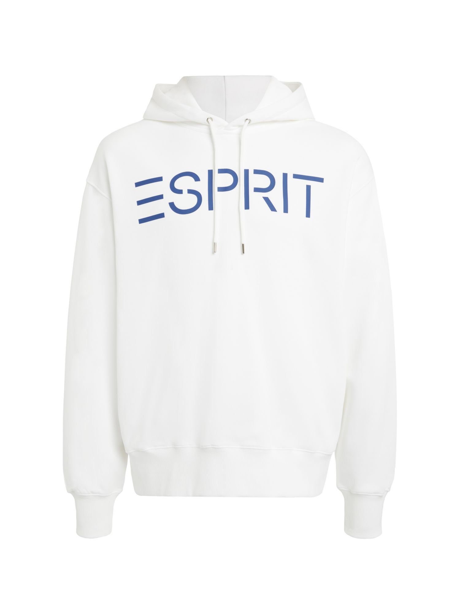 (1-tlg) Sweatshirt Esprit WHITE Logo-Hoodie