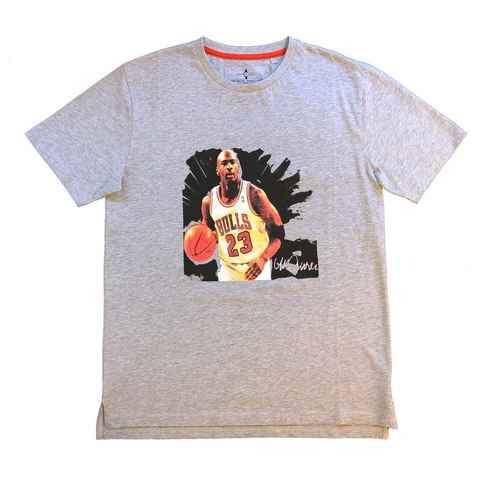 Sidney Maurer T-Shirt Sidney Maurer T-Shirt, Michael Jordan 2, Herren (Stück, 1-tlg., Stück) mit Frontprint