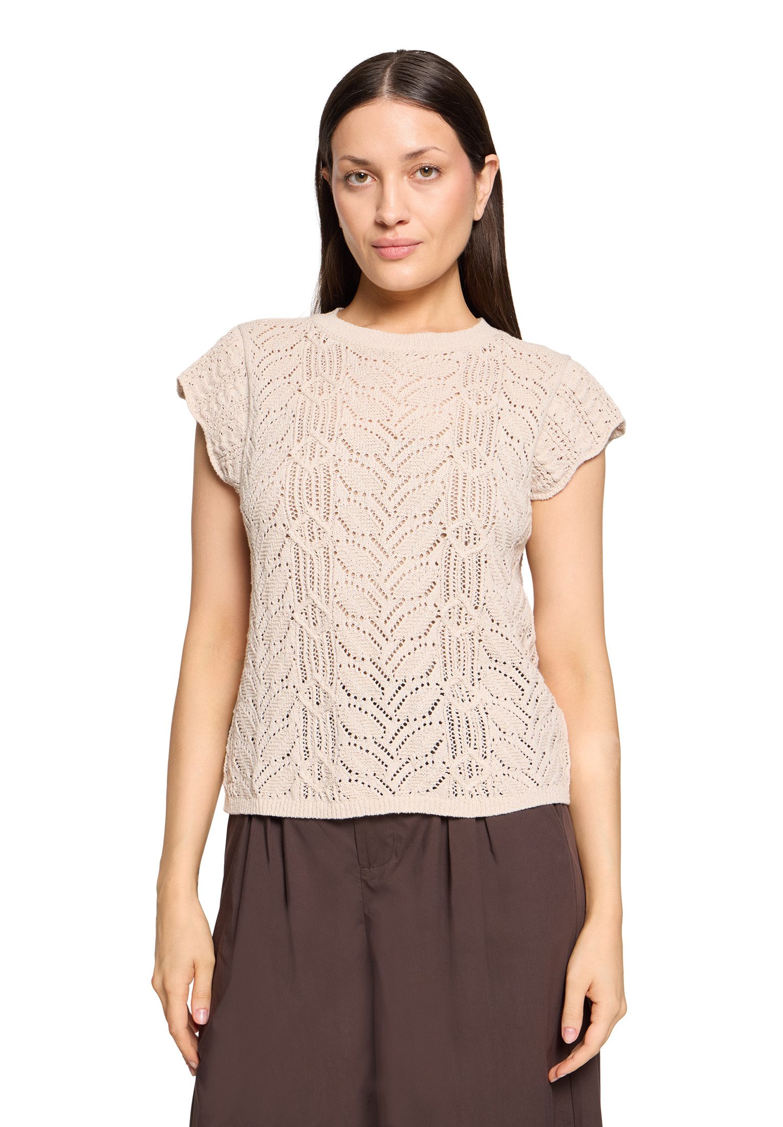 Kurzarmshirt Damen mit Flügelärmeln