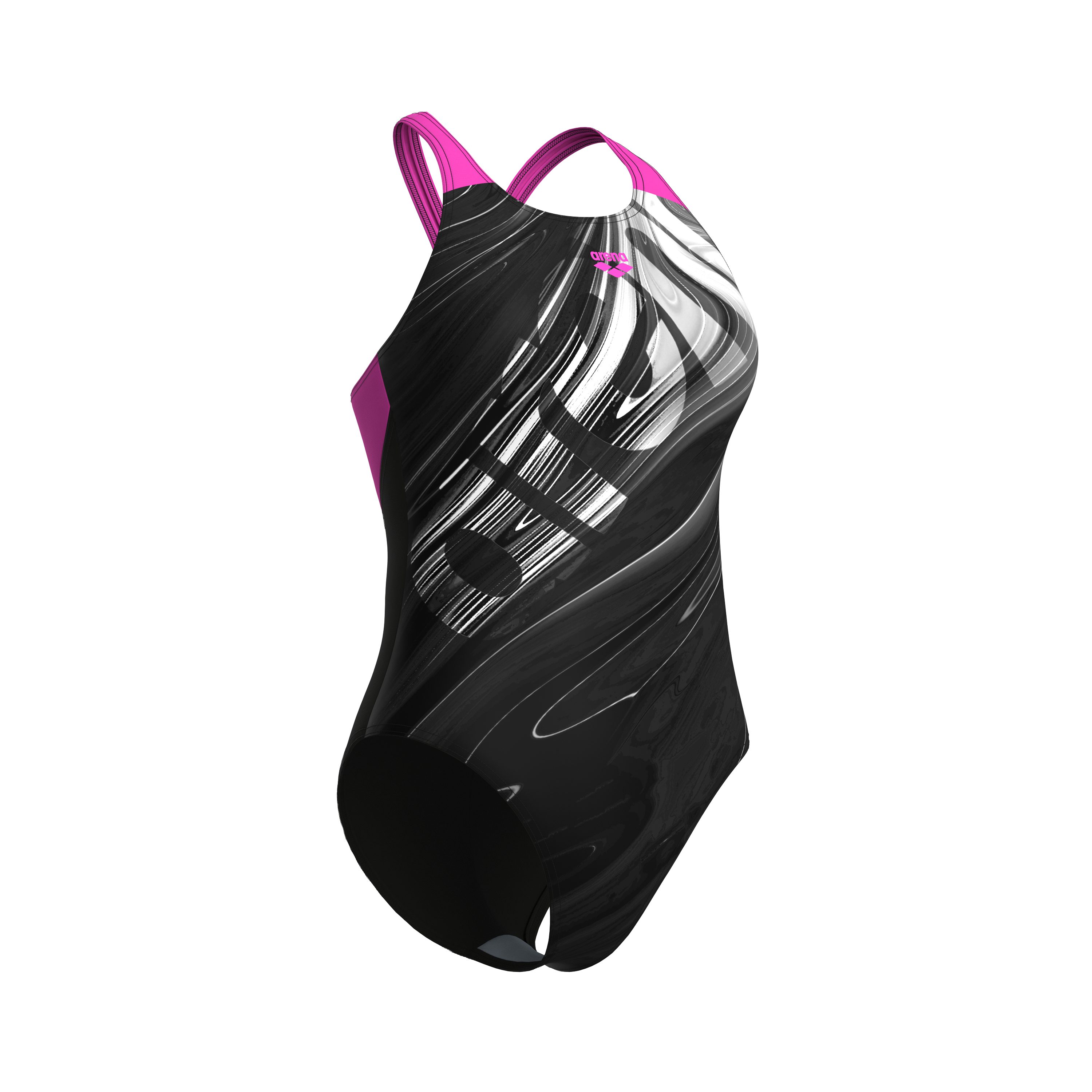 Arena Badeanzug arena Feel Damen Flow V Back Bustier Badeanzug günstig online kaufen