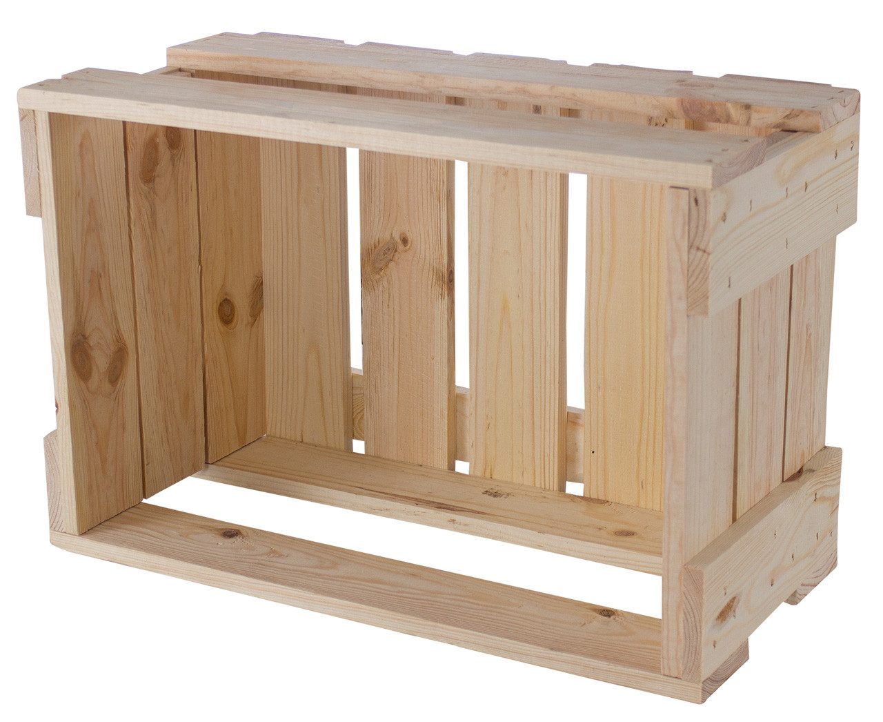 Allzweckkiste Neue Weinkisten "Wein aus deutschen Landen" Natur ca 46x30,5x24cm (Spar-Set)