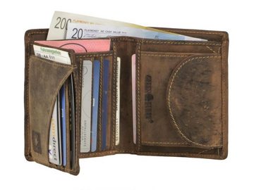 Greenburry Geldbörse Vintage, Portemonnaie, Lederbörse, Herrenbörse, Adlerprägung