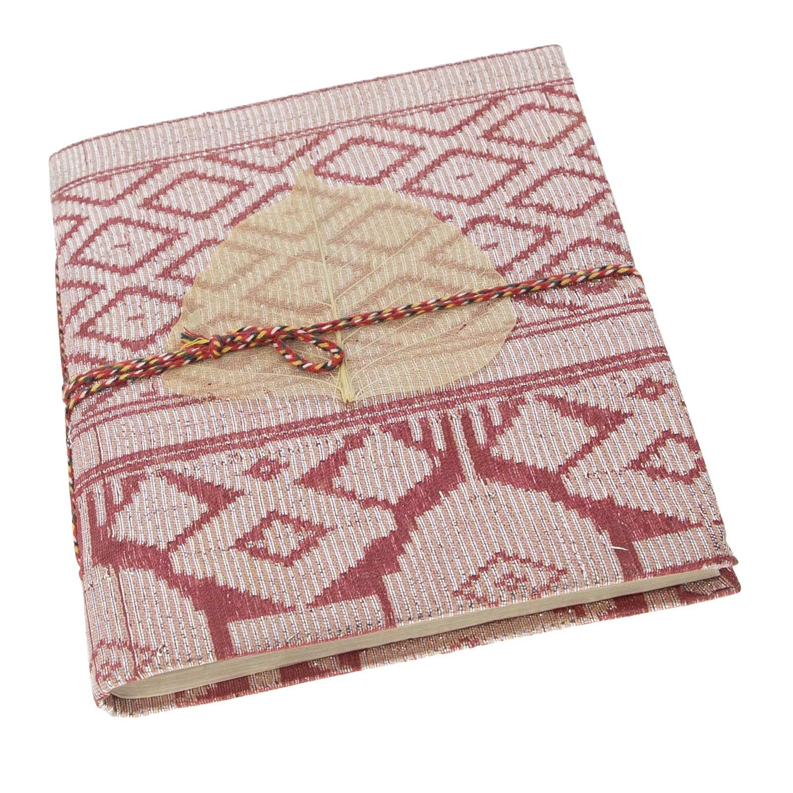 KUNST UND MAGIE Sari handgefertigt Poesie 12,5x17cm Baumwollpapier-Notizbuch Tagebuch Tagebuch