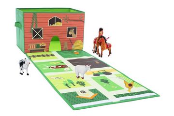 Kinderteppich PLAY & STORE Bauernhof - Aufbewahrung und Spielteppich in einem, Primaflor-Ideen in Textil, rechteckig, Höhe: 25 mm