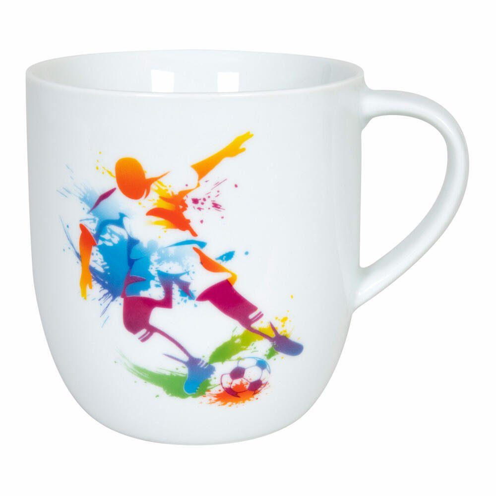 Fußball-Pappbecher Set – 8 Stück, Je 266 Ml, Mit Gerolltem Rand, Für Partys, Geburtstage & Sportevents