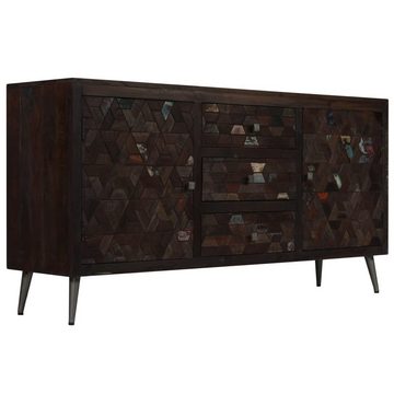 furnicato Sideboard Altholz Massiv 160x40x80 cm