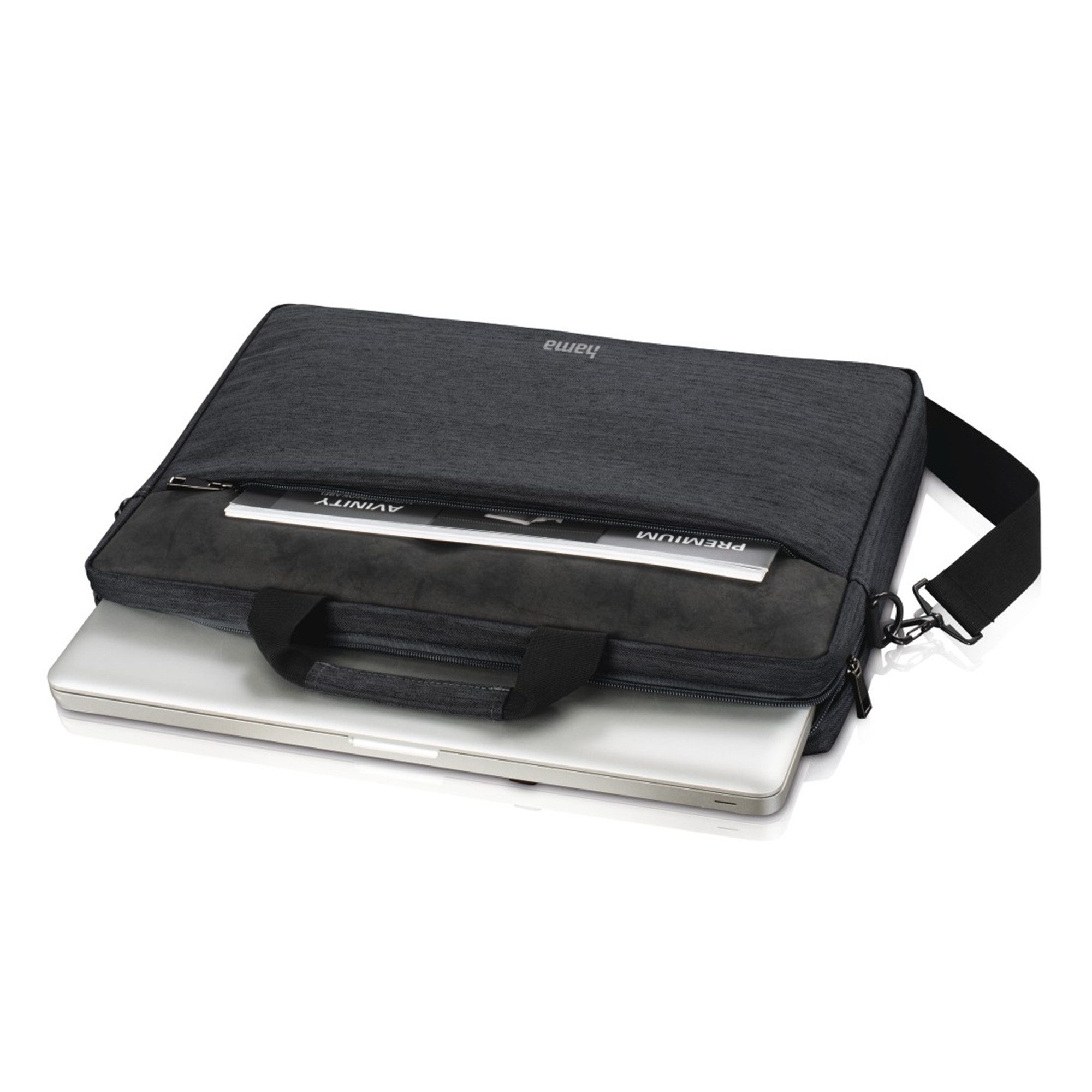 Hama Laptoptasche Tayrona, bis 15,6", dunkelgrau