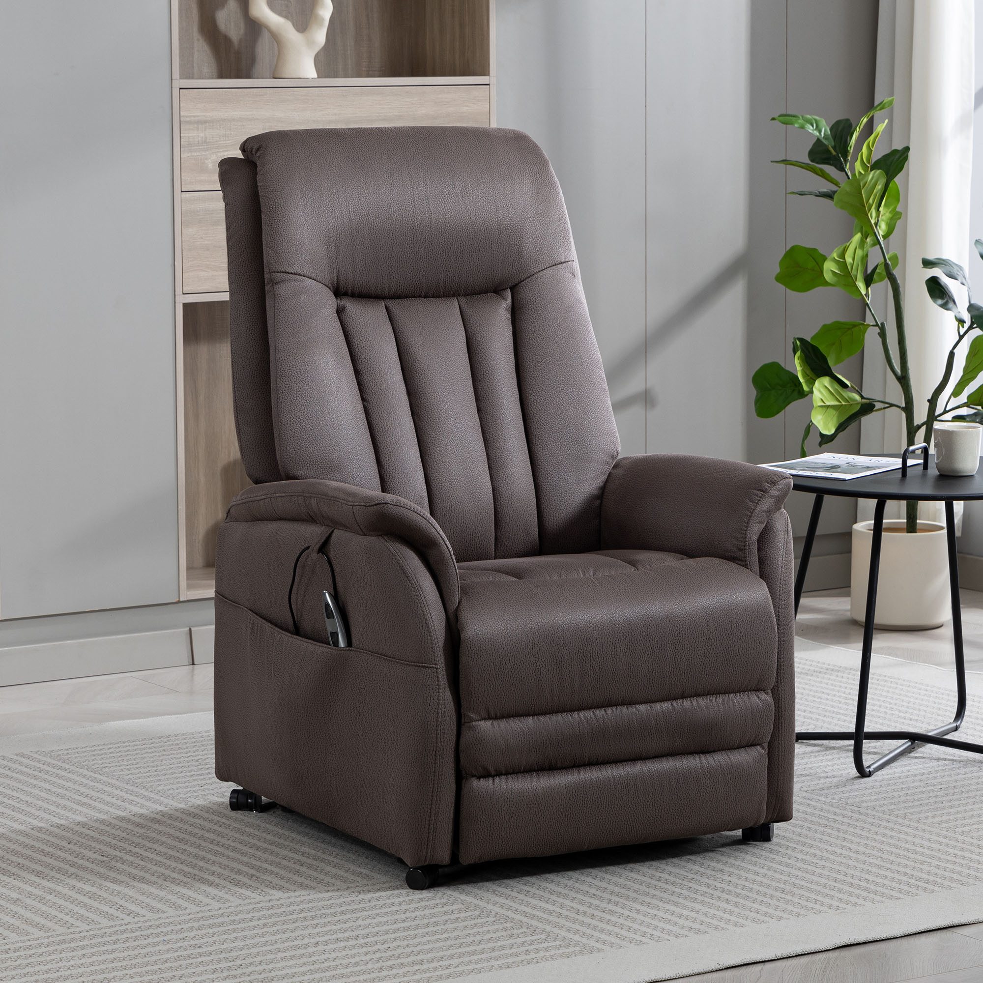 Duo Collection TV-Sessel Siena mit elektrischer Aufstehhilfe, Relaxfunktion und Taschenfederkern mit Stahlwellenunterfederung