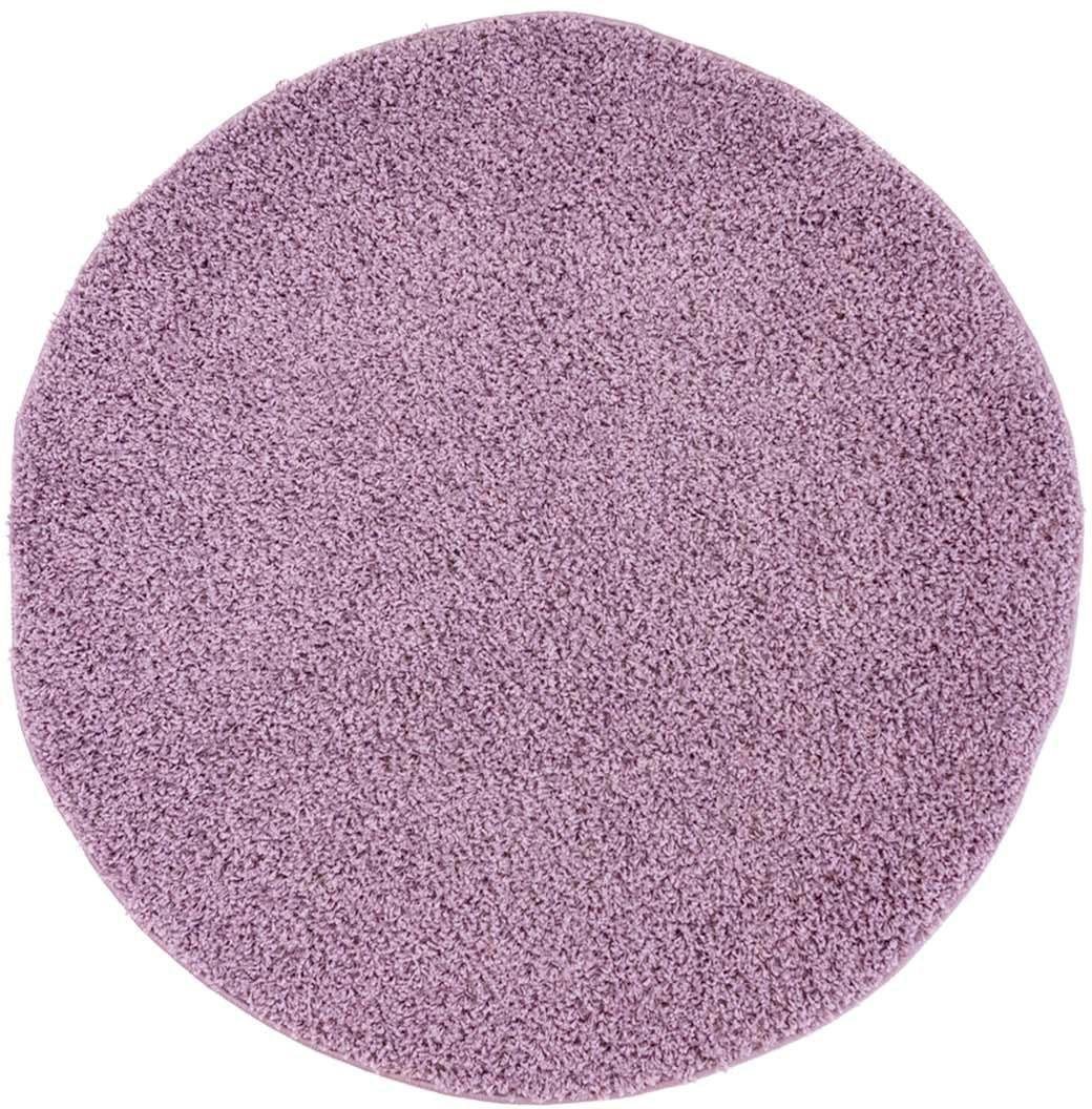 Hochflor-Teppich »Pastell Shaggy300«, , rund, Höhe 30 mm Hochflor-Teppich »Pastell Shaggy300«, , rund, Höhe 30 mm