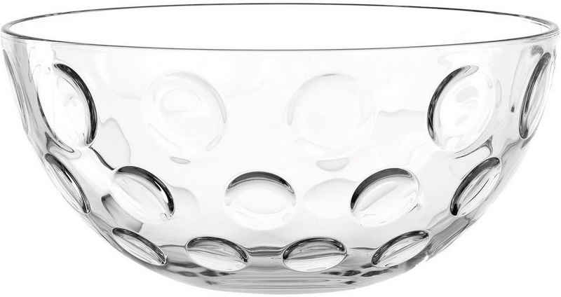 LEONARDO Schale »Cucina Optic«, Glas, (1-tlg), spülmaschinengeeignet, Ø 26 cm