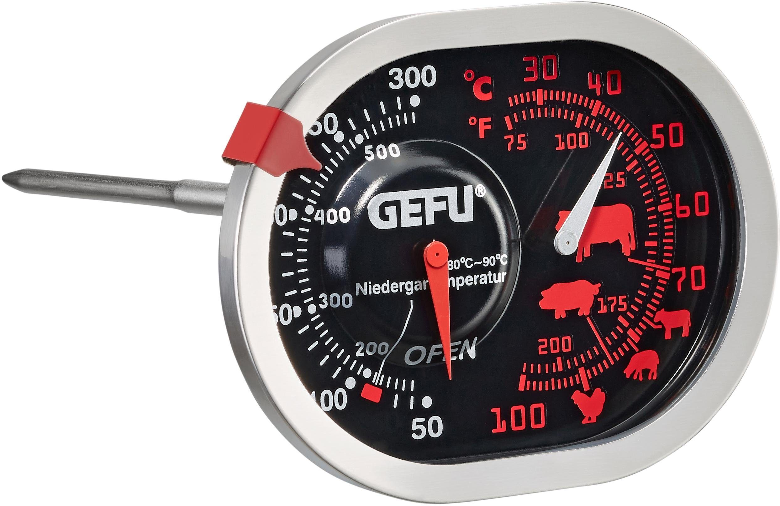 Image of GEFU Bratenthermometer »MESSIMO«, 3in1, Edelstahl