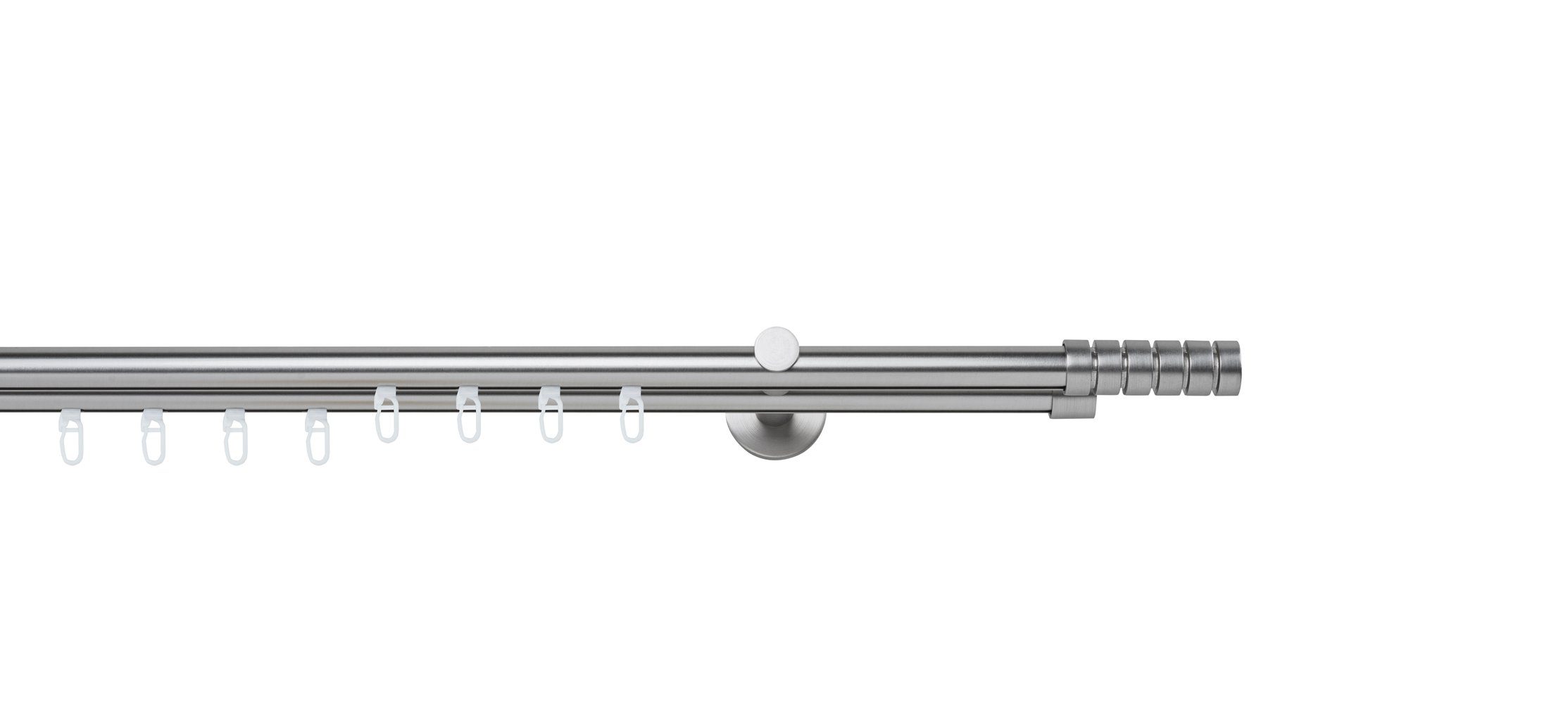 ondeco Gardinenstange Profil Wandabstand 12cm Rille, günstig online kaufen