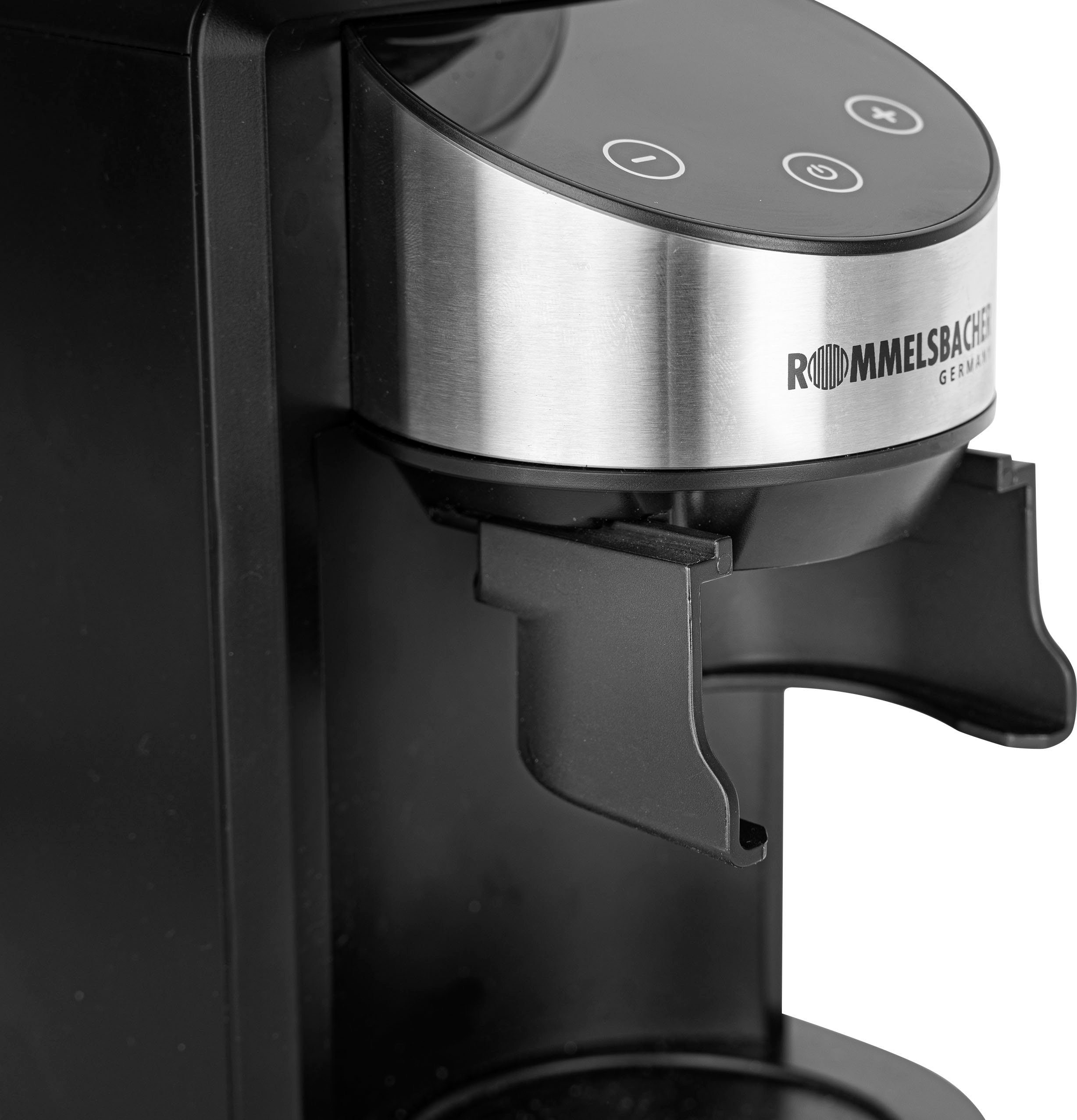 Rommelsbacher Kaffeemühle EKM 400, 200 W, Kegelmahlwerk, 220 g Bohnenbehälter, mit Kegelmahlwerk, Antistatik-Funktion, 35 Mahlgrade