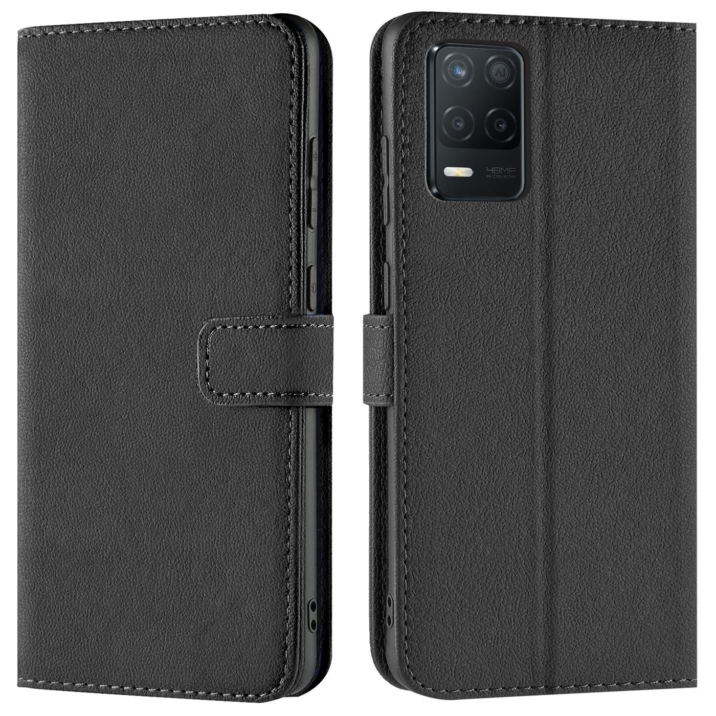 CoolGadget Handyhülle Book Case Handy Tasche für Realme 8 5G 6,5 Zoll, Hülle Klapphülle Flip Cover Etui Schutzhülle stoßfest