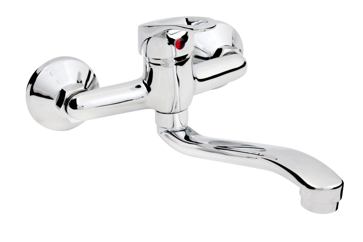 Hydroland Spültischarmatur Atut Einhebel Wandarmatur Küchenbatterie für Wan günstig online kaufen