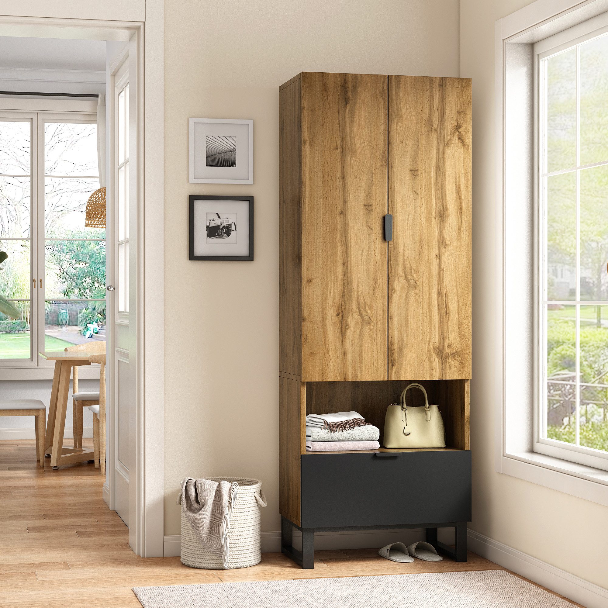 HAUSS SPOLE Garderoben-Set mit Schublade, Ein günstig online kaufen