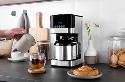Gastroback Filterkaffeemaschine Design Essential 42701, 1,5l Kaffeekanne, Edelstahlfilter 1x4