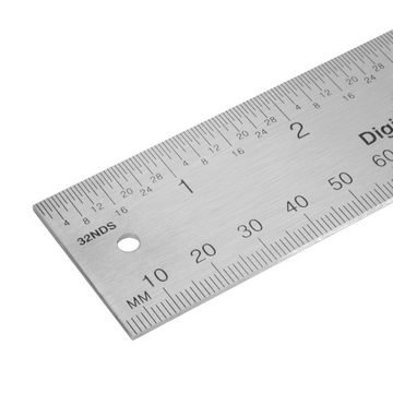 STAHLWERK Winkelmesser Digitaler Winkelmesser DWM-200 ST, mit 180 mm Messbereich 360° Präzisions-Winkelmessgerät / Gradmesser