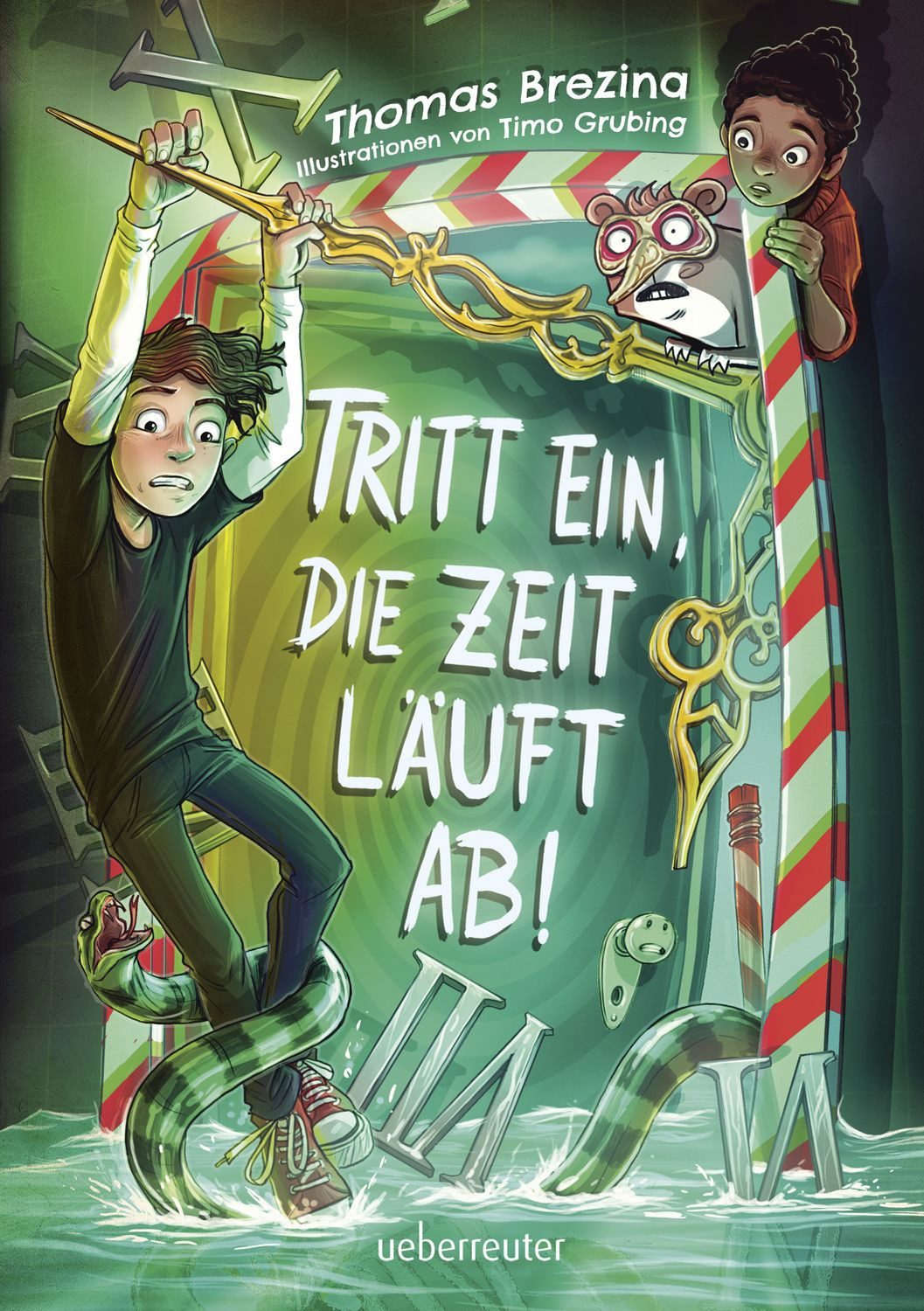 Tritt ein, die Zeit läuft ab! (Tritt ein!, Bd. 4) / Thomas Brezina