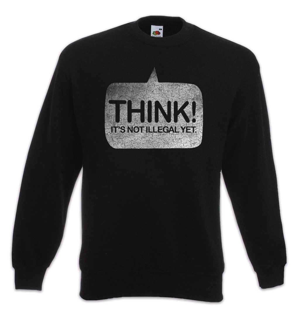 Sweatshirt Think Sweatshirt Freies Denken Menschenrechte Free Thinking Human