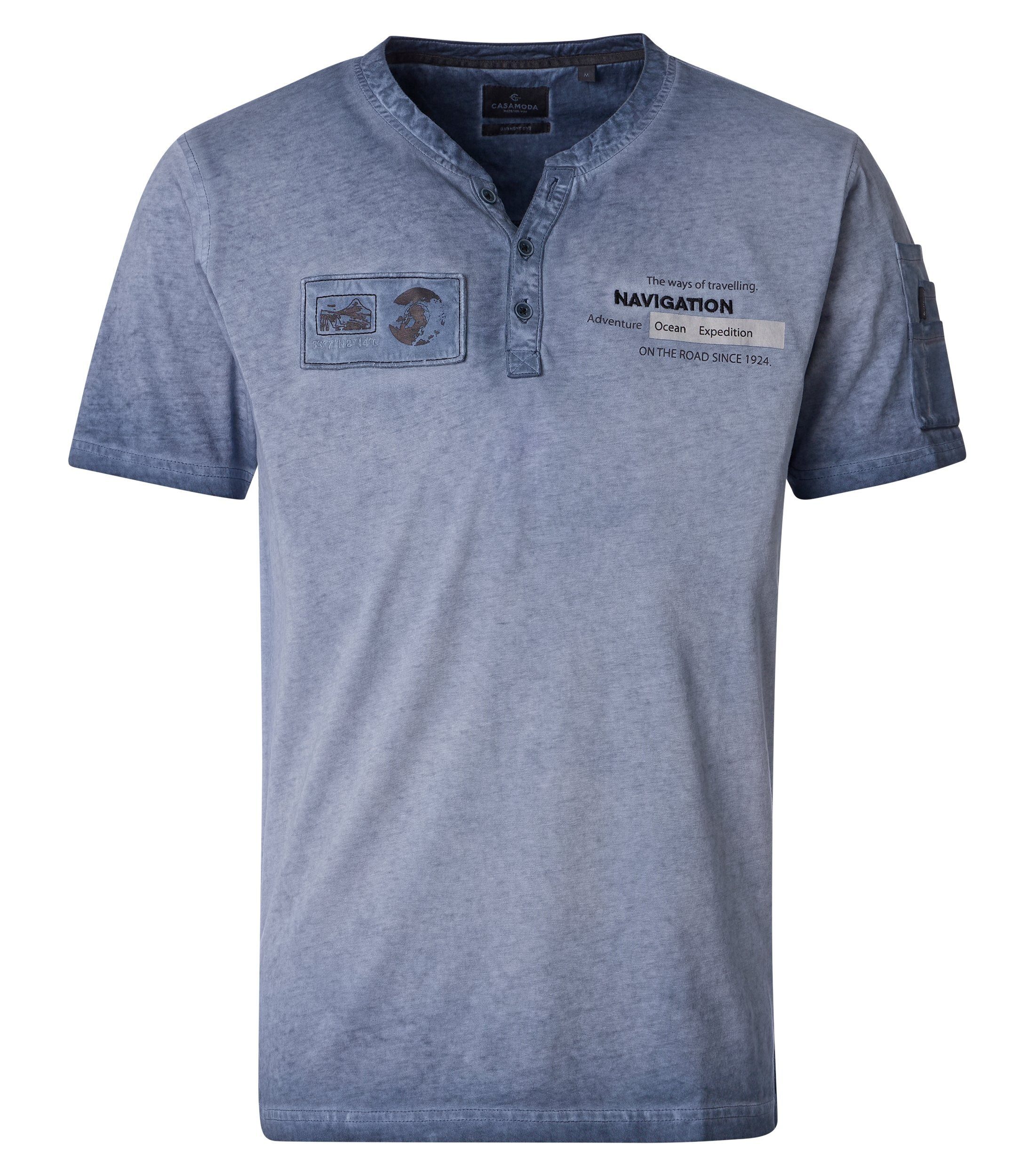 CASAMODA Henleyshirt CASAMODA Henley uni