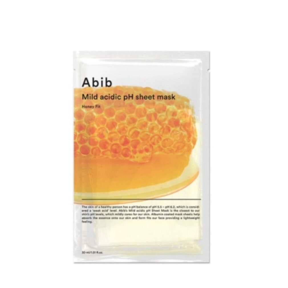 Abib Gesichtsmaske Honey Fit Tuchmaske (milder saurer pH-Wert) 30 ml