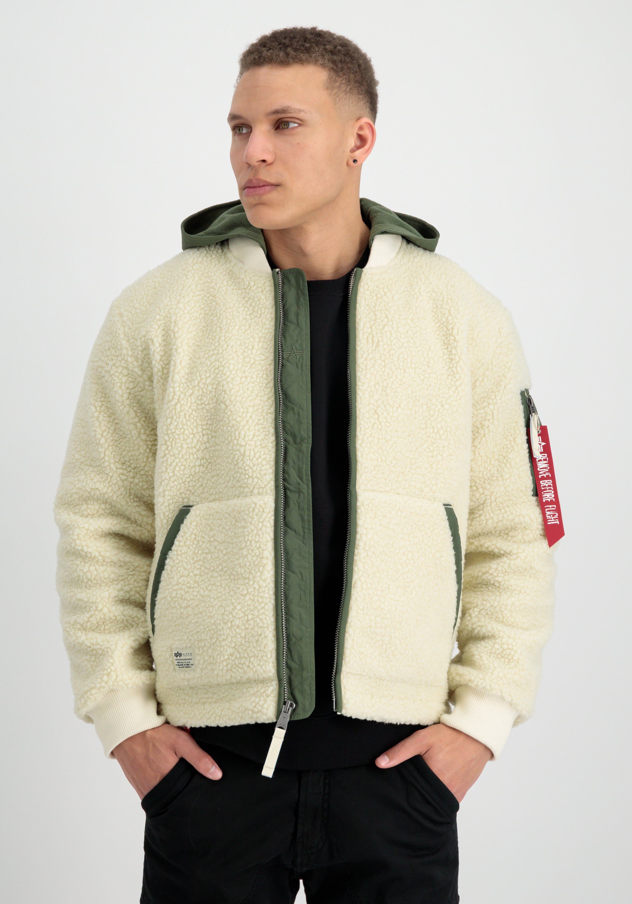 Alpha Industries Bomberjacke Teddy Nylon ZH günstig online kaufen