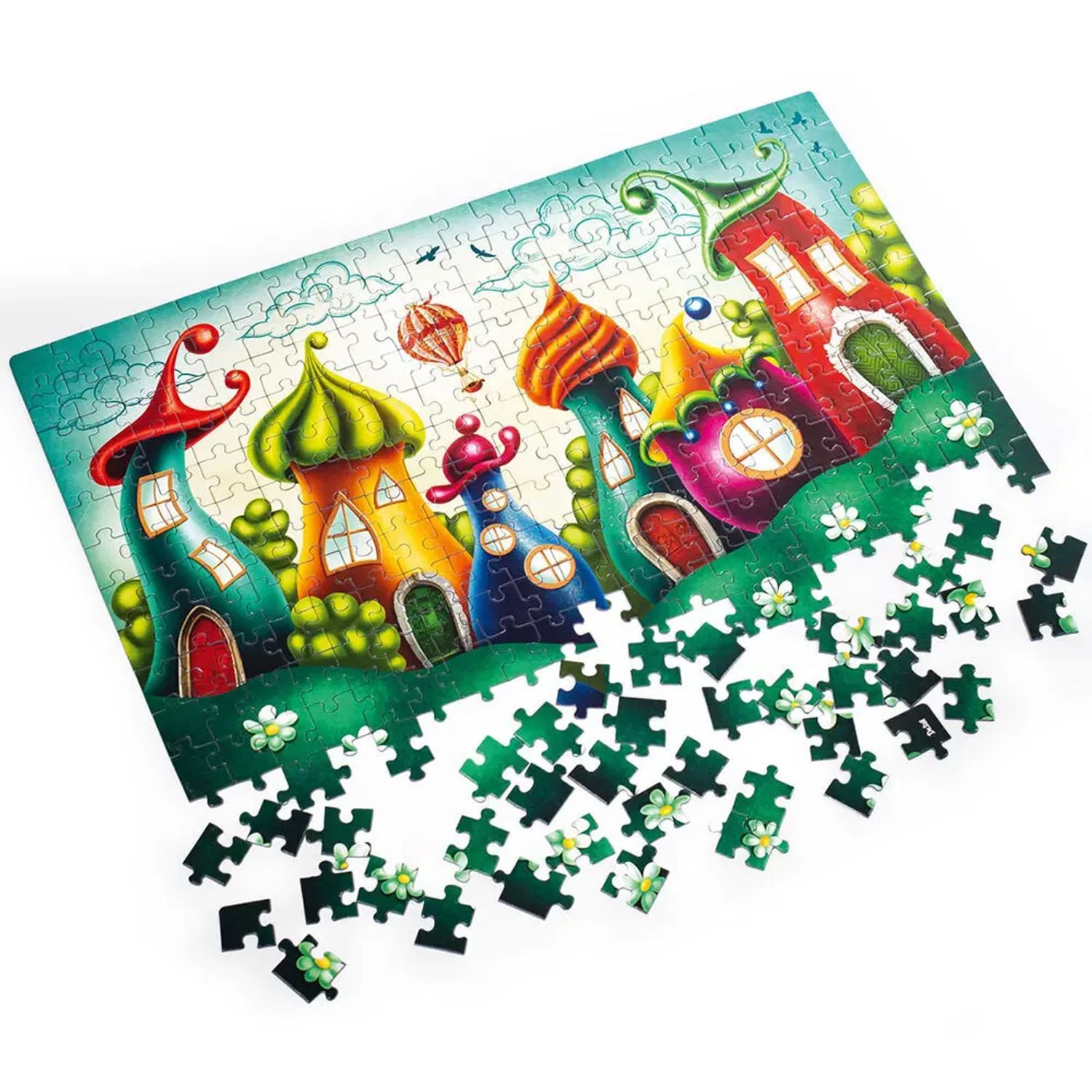 Käfer Puzzle Puzzle Märchenstadt DT200-03, Puzzleteile