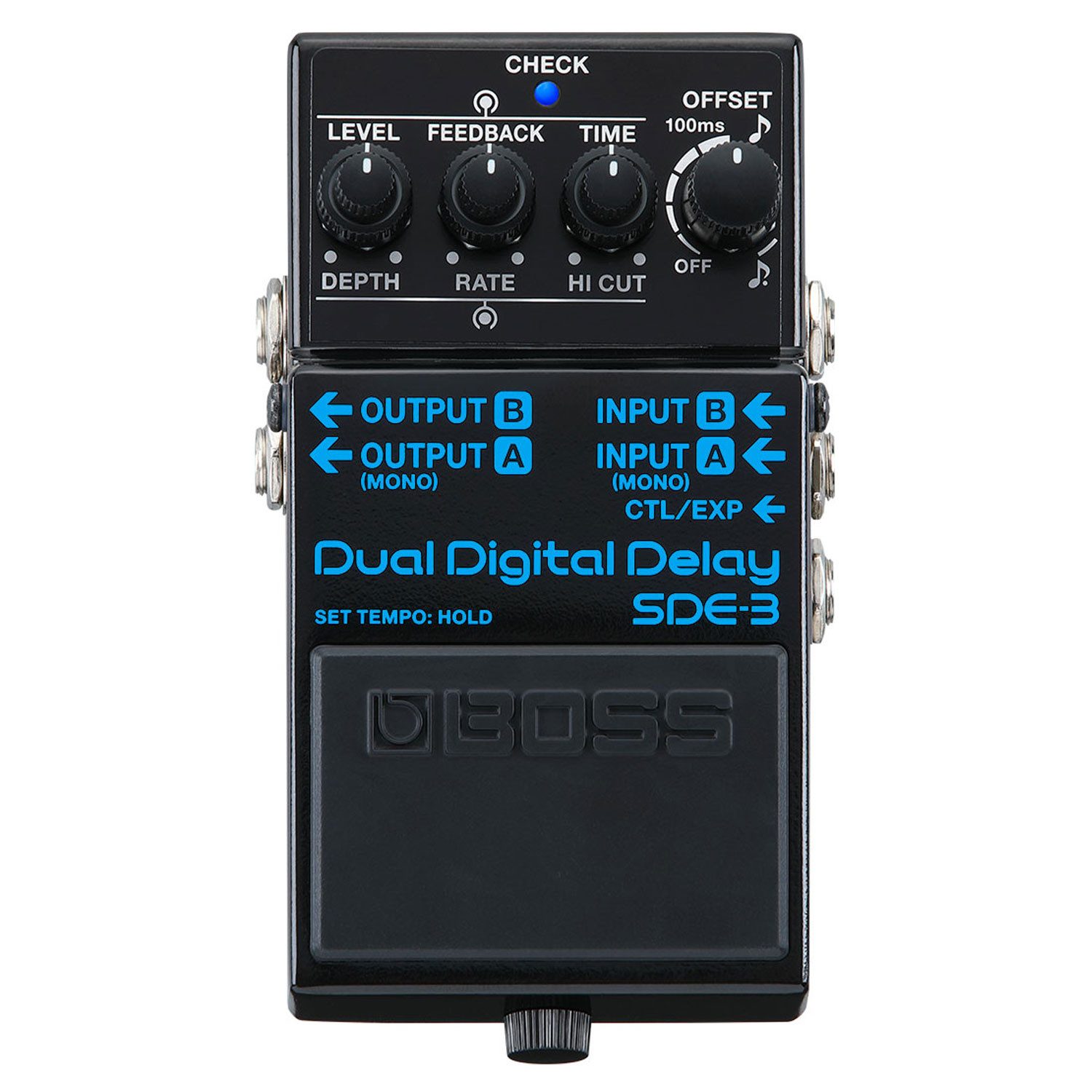 Boss by Roland E-Gitarre Boss Effektgerät SDE-3 Digital Dual Delay Pedal, Effektgerät, E-Gitarre, Effektgerät