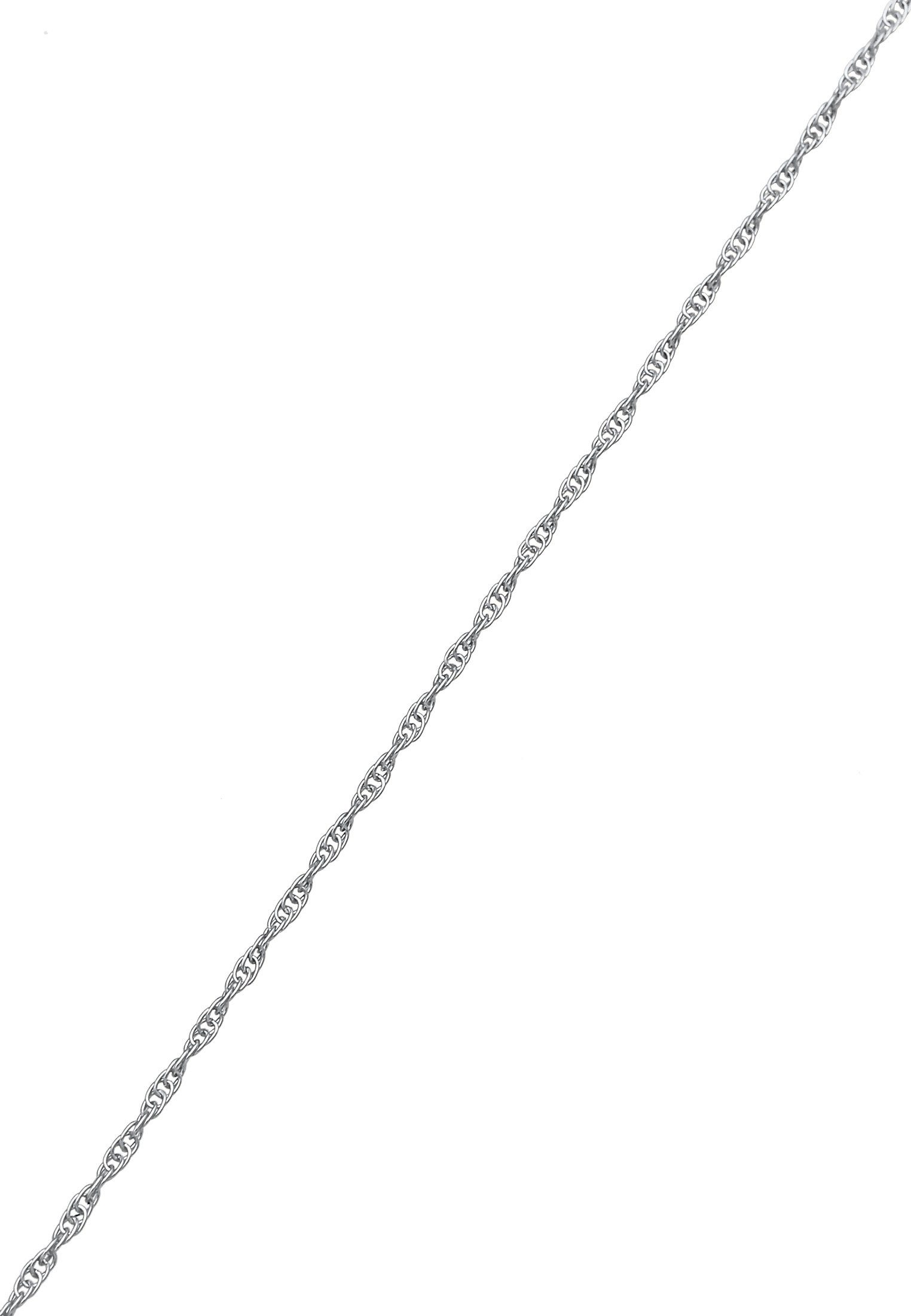 Kuzzoi Silberkette Basic Gedrehte Gliederkette 925 Silber