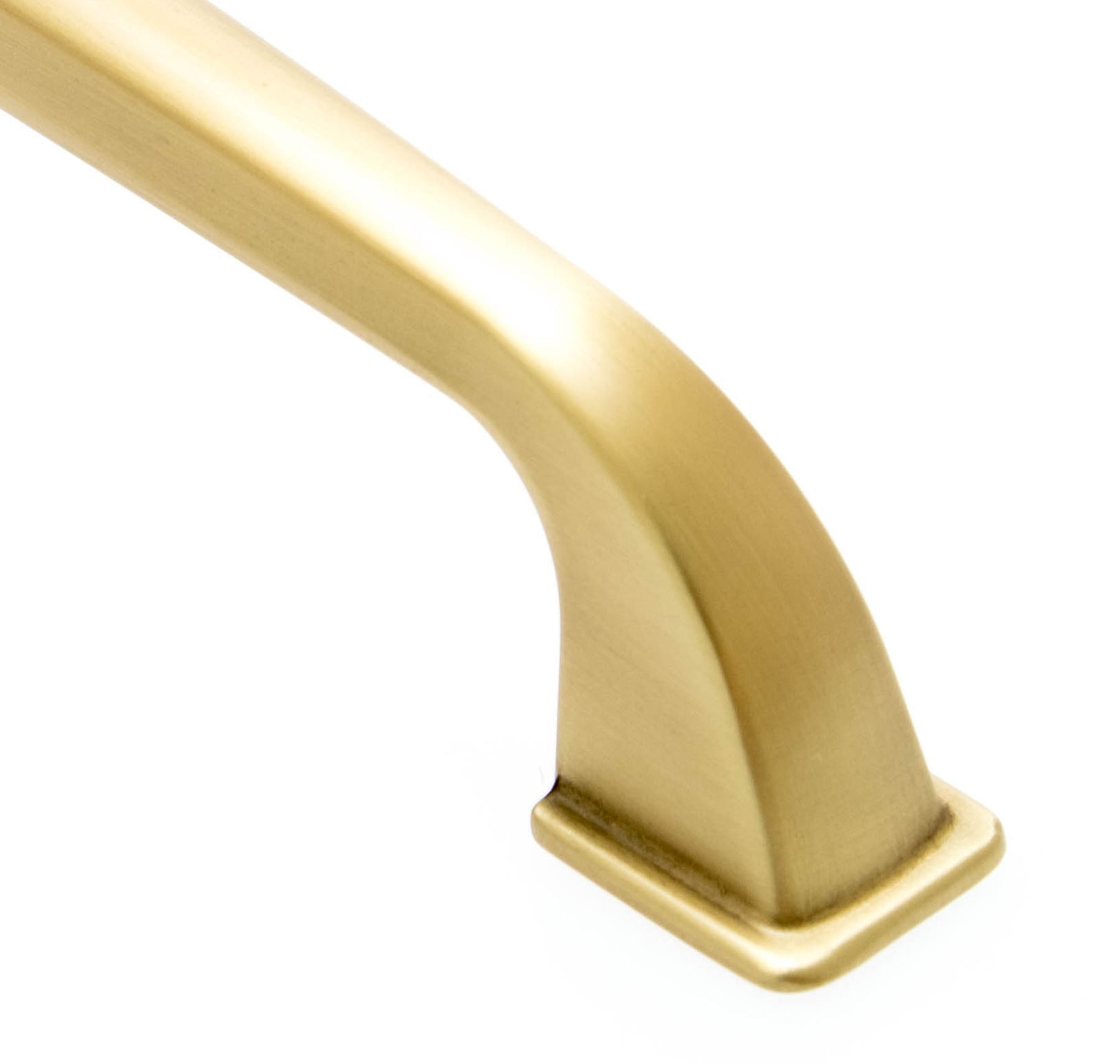 livingpoint24 Möbelgriff Möbelgriff BA 160mm, Schrankgriff Messing glänzend, Küchengriff gold (1-St., 14)