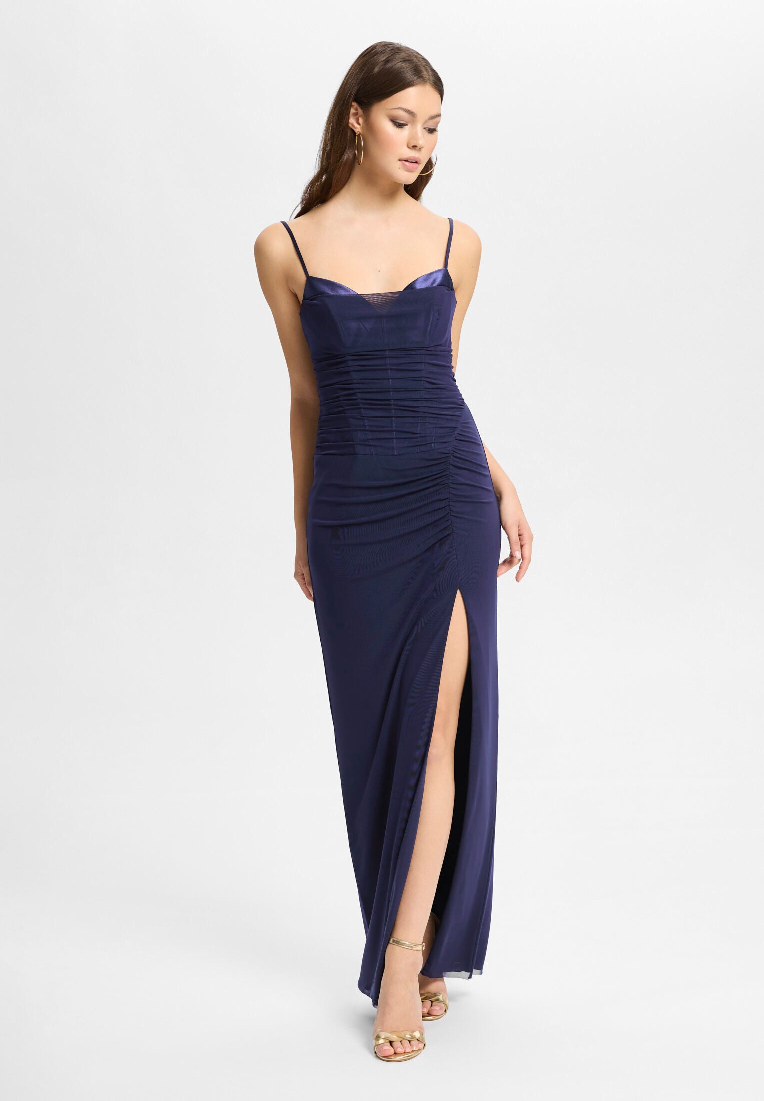 Hey Kyla Abendkleid - Bodycon-Abendkleid mit Beinschlitz Figurbetonte Passform