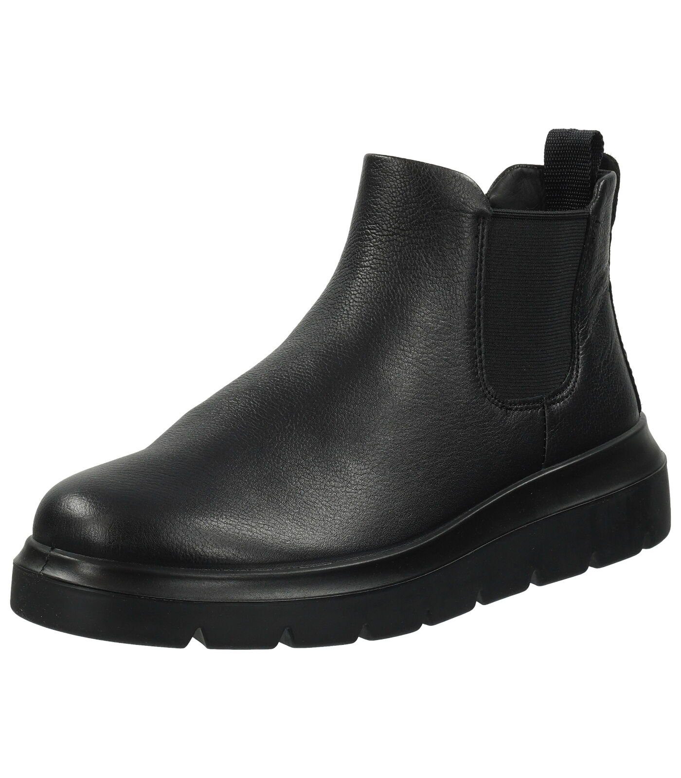 Ecco Stiefelette Leder/Textil Stiefelette Schwarz (05901920)