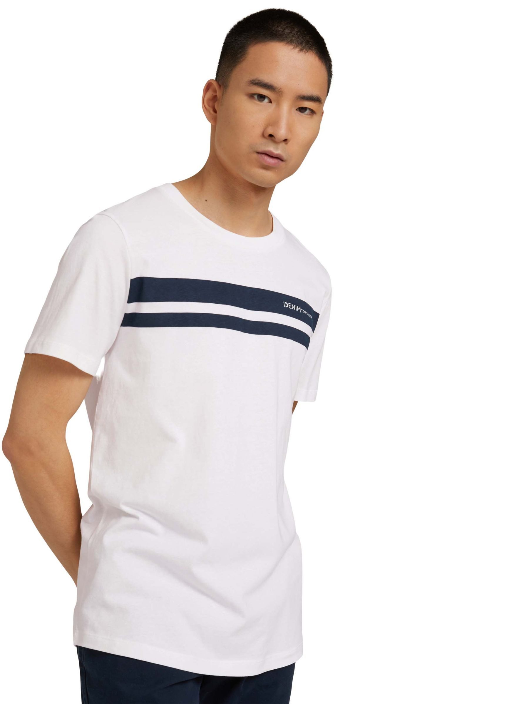 TOM TAILOR T-Shirt 2-er Set Basic T-Shirts für Herren (2-tlg) T-Shirts