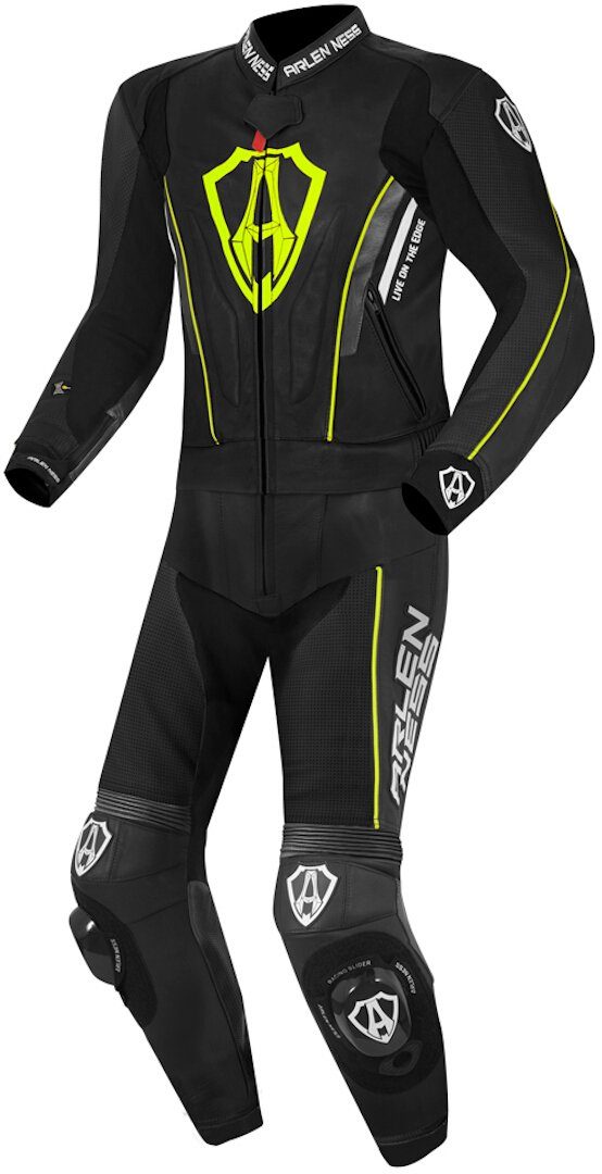 Motorradkombi Losail 2-Teiler Lederkombi