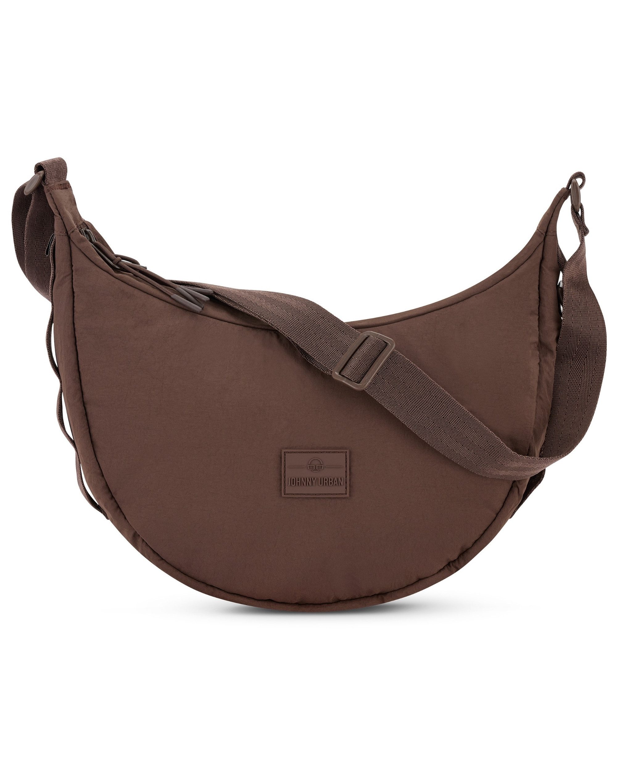 Johnny Urban Umhängetasche Kaia Medium Half Moon Bag im Puffer Design, Stylische Crossbody Bag in Halbmond Form, Wasserabweisend