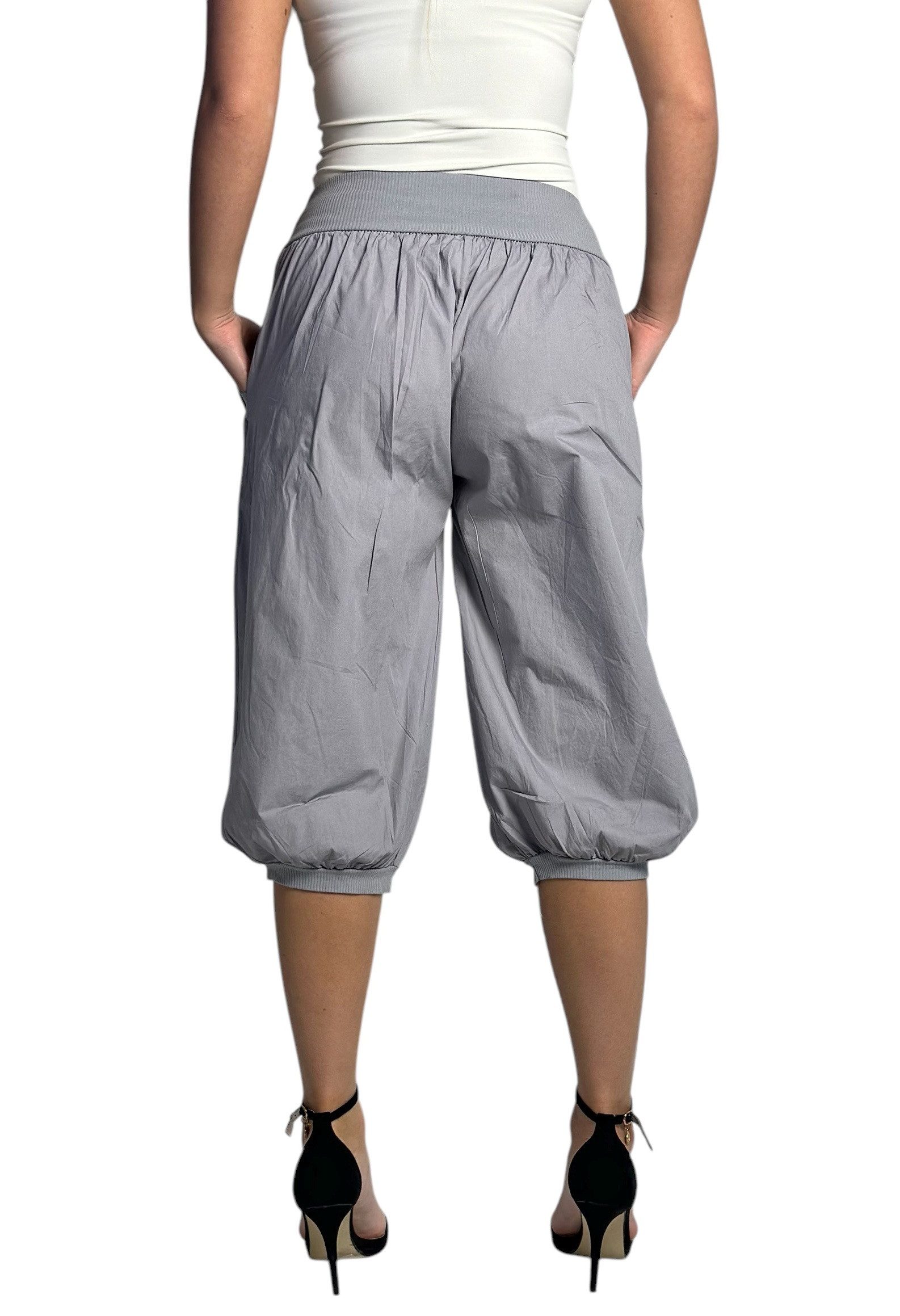 Mississhop Caprihose Damen Capri Hose Haremhose Jogginghose M.371