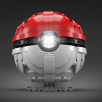 Mattel® Konstruktions-Spielset Mega Construx Pokémon Jumbo Poke Ball Pokemon (HBF53), (303 St)