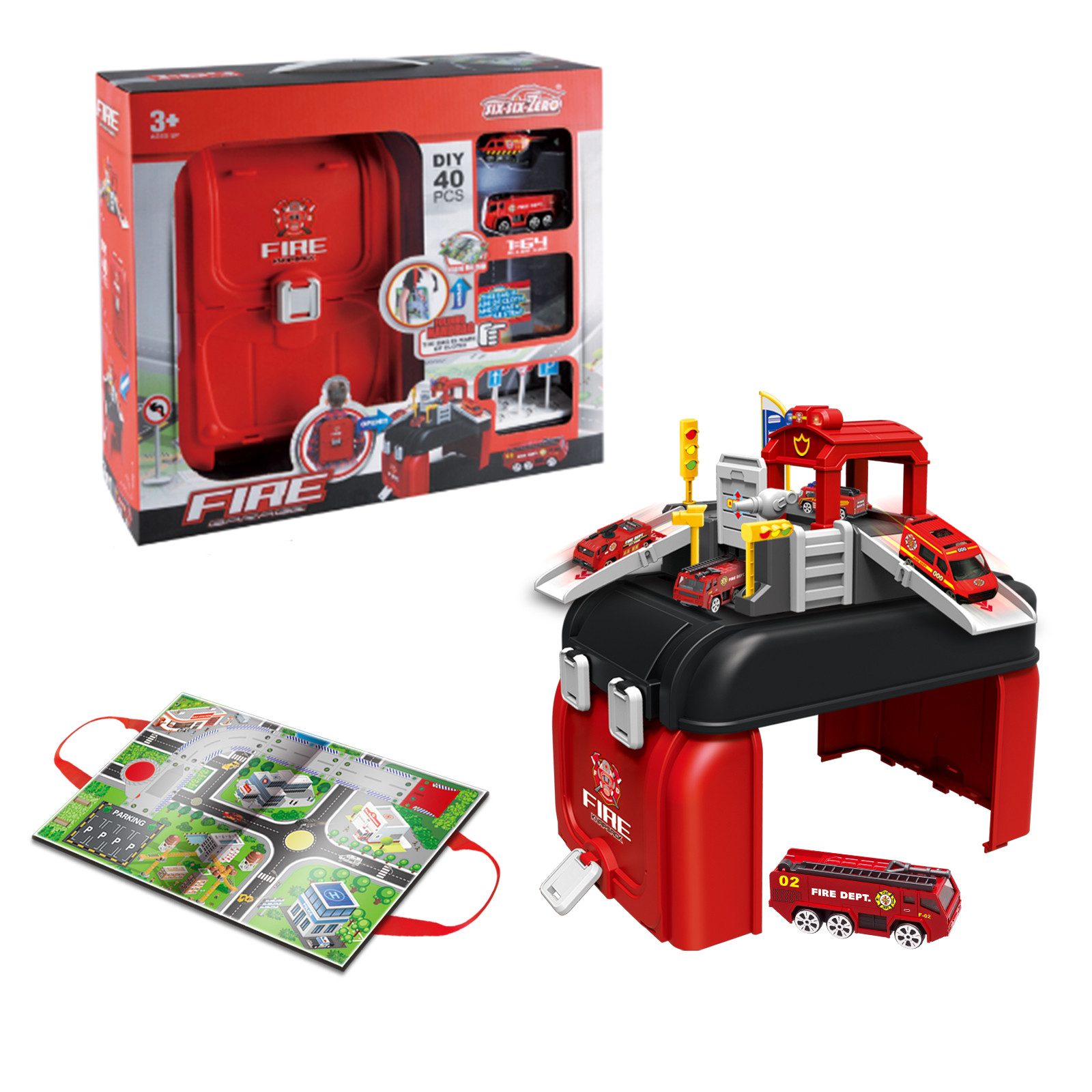 Esun Spiel-Parkhaus Parkhaus für Kinder, Parkgarage günstig online kaufen