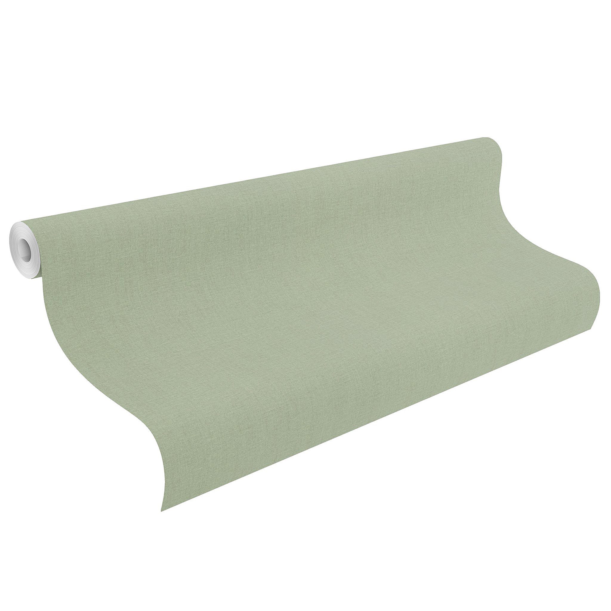 Rasch Vliestapete Florentine, strukturiert, Uni, (1 Rolle, 1 St), Einfarbig, doppelbreit (106cm)