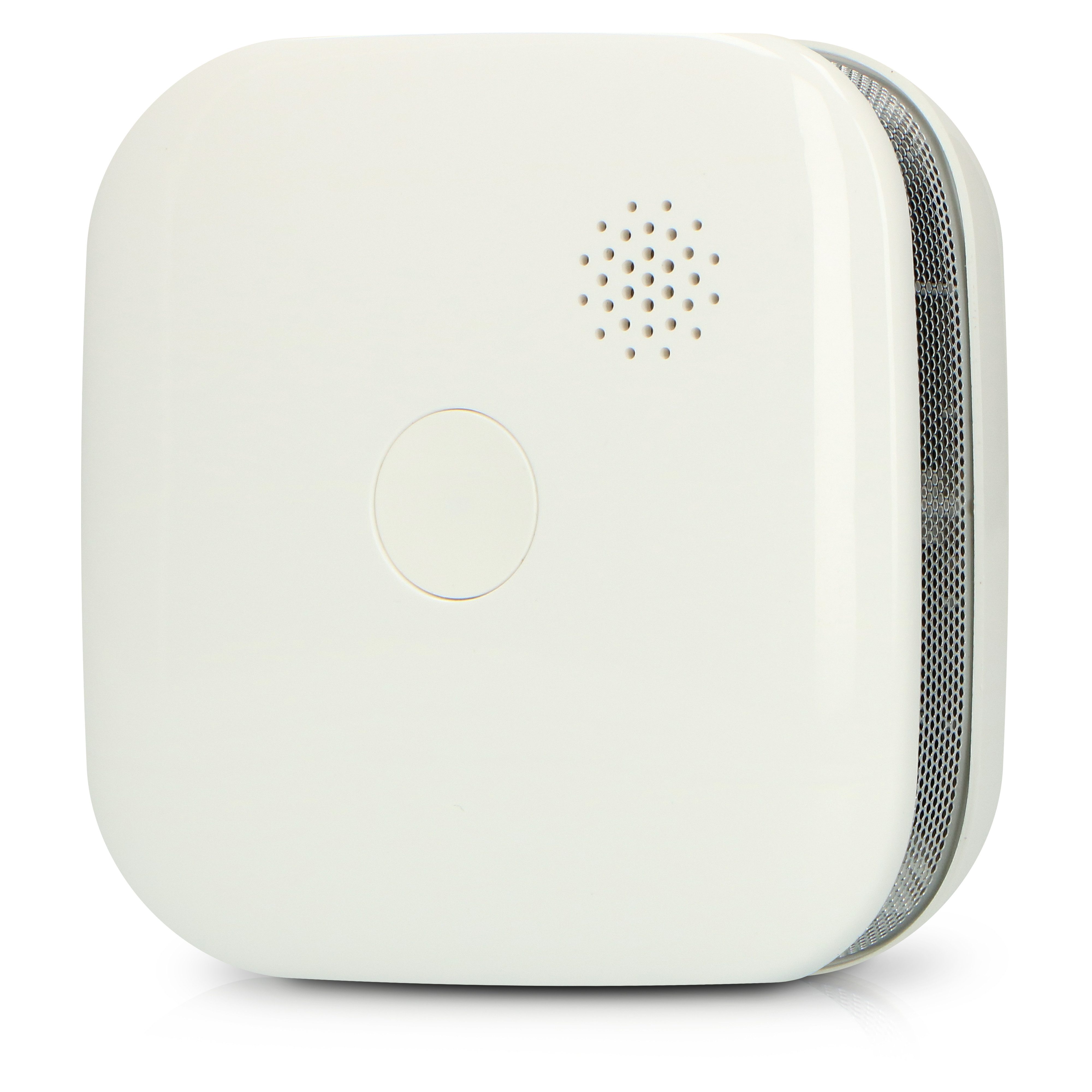 Alecto Rauchmelder mit kompaktem Design mit 10 Jahren Batterie und Garantie Rauchmelder (Brandschutz mit 10 Jahre-Batterie, >85dB Alarm inkl. Set/3M-Aufkleber)