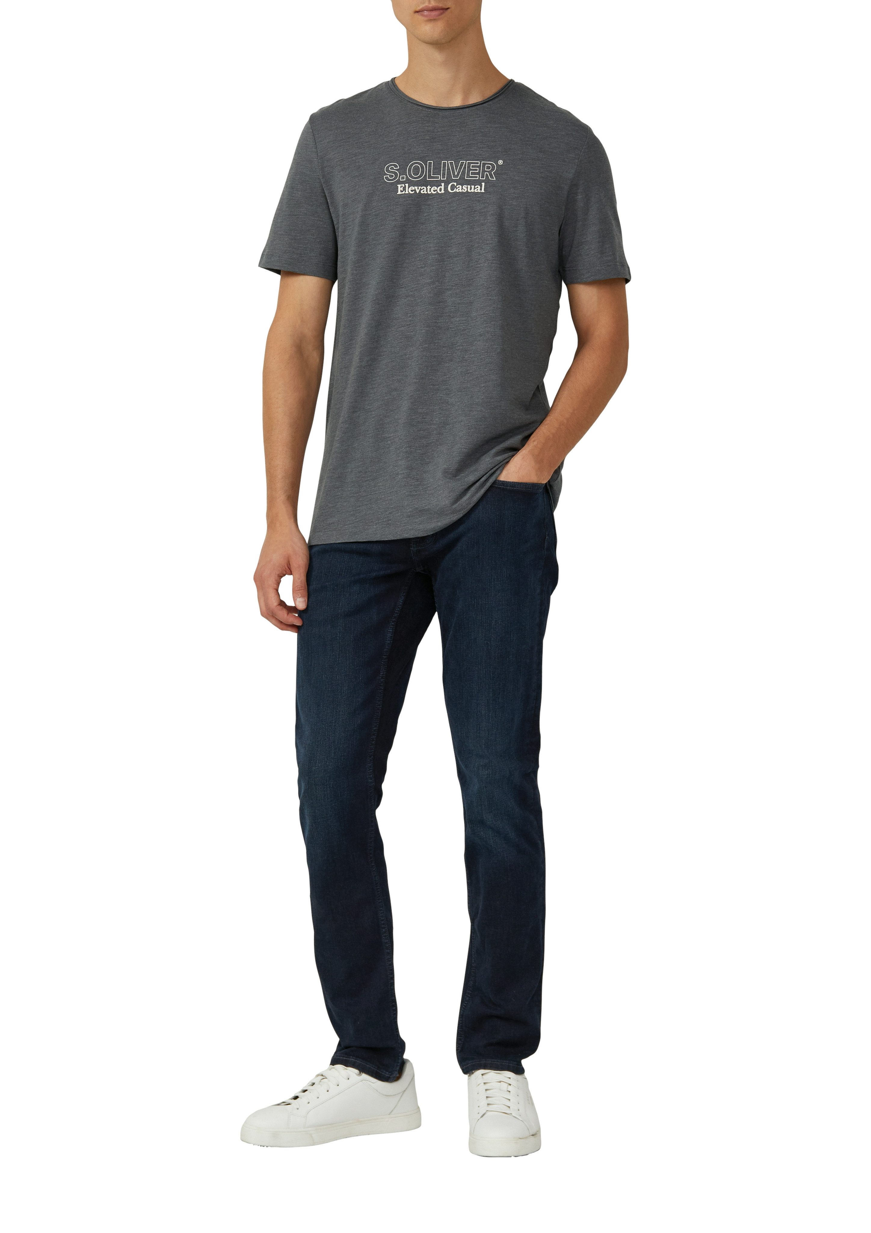 s.Oliver T-Shirt mit Frontprint günstig online kaufen